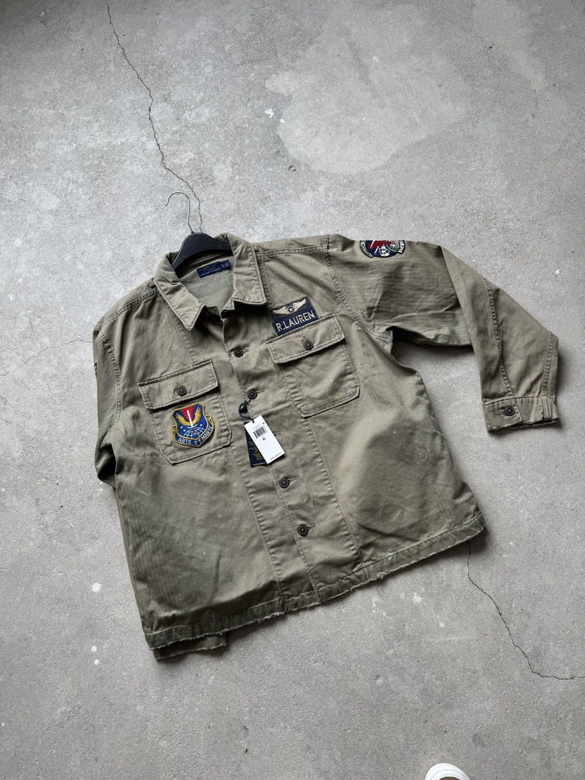 Ralph Lauren New Polo Ralph Lauren Military Jacket Japan Size US XL / EU 56 / 4 - 4 Thumbnail