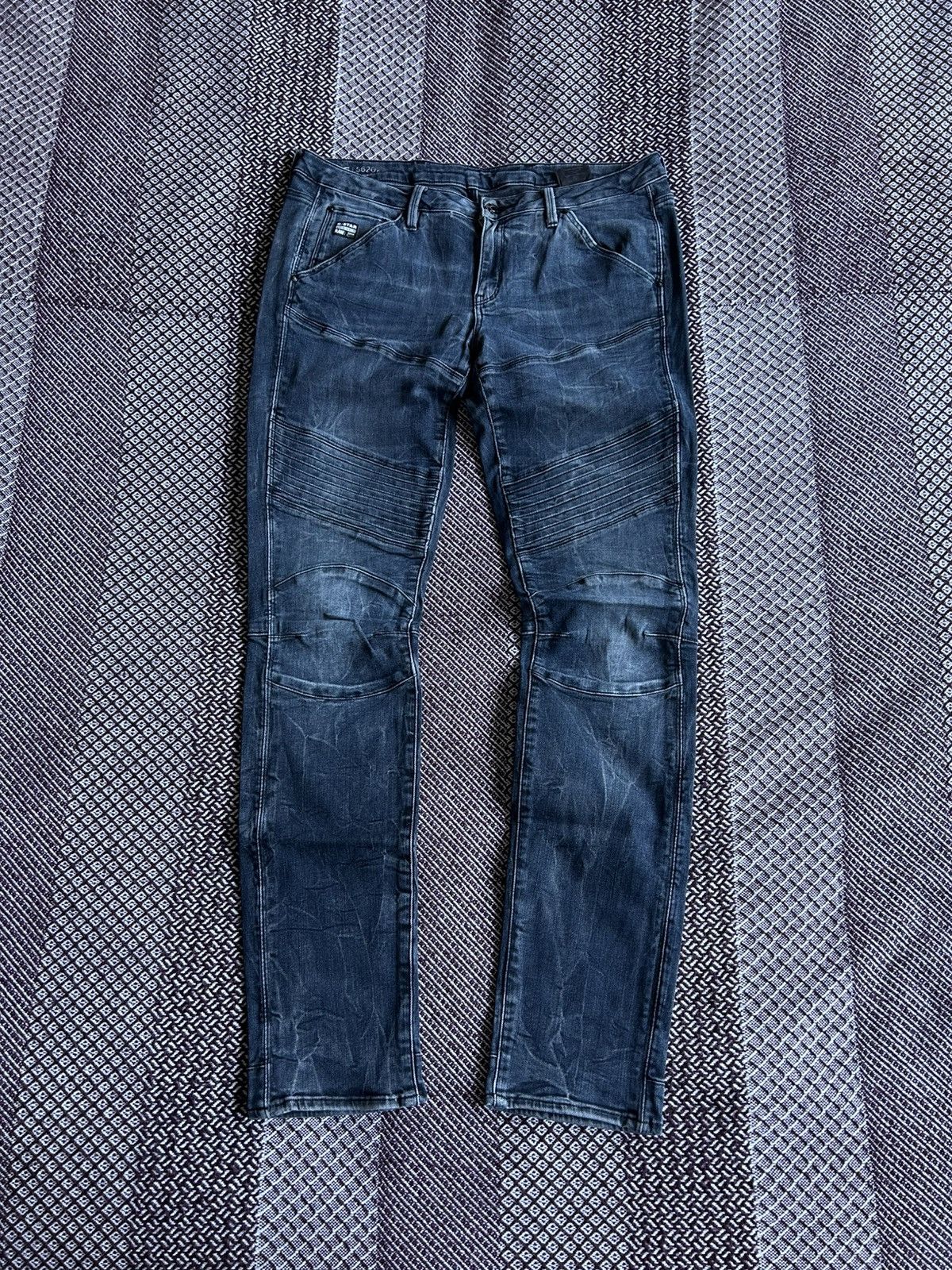 G-Star × Vintage G-star Raw 5620 Custom Mid Skinny Jeans Washed Size 31 x 32 Size US 31 - 1 Thumbnail