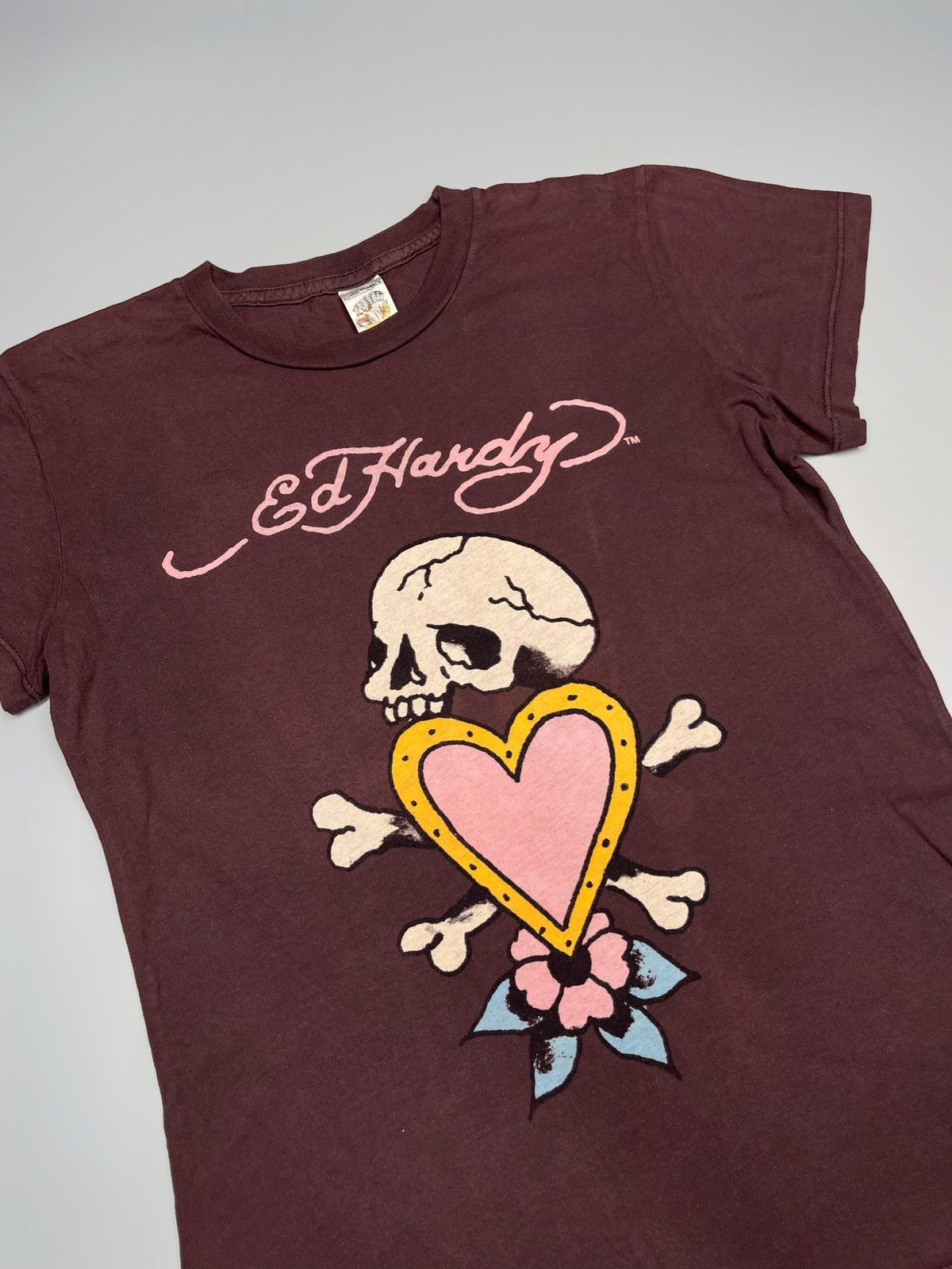 Ed Hardy × Vintage Vintage Y2k Ed Hardy Tee Skull Size M / US 6-8 / IT 42-44 - 2 Thumbnail