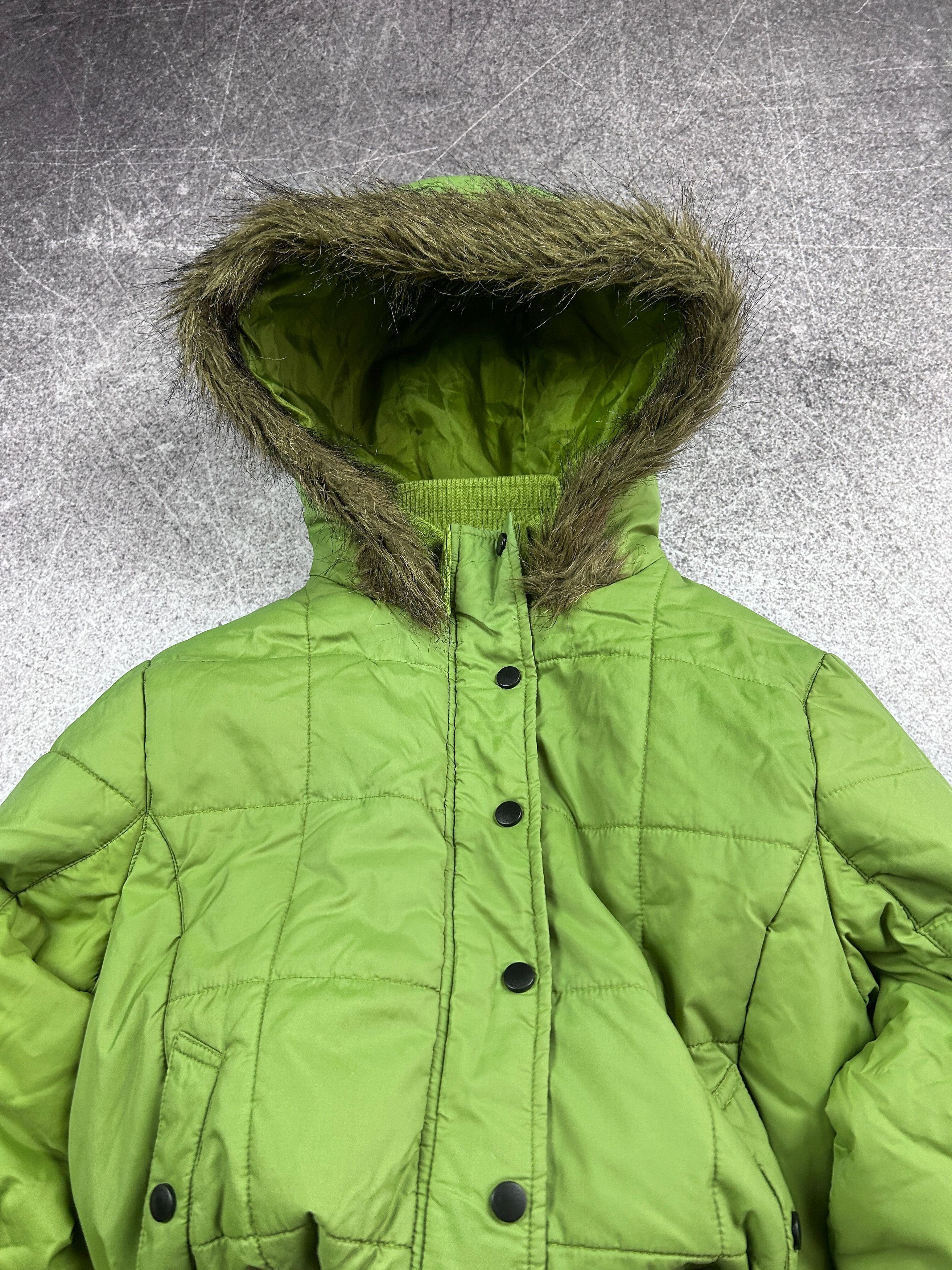 Vintage VTG If Six Was Nine Style Puffer Bomber Jacket Fur Hood Size US M / EU 48-50 / 2 - 3 Thumbnail