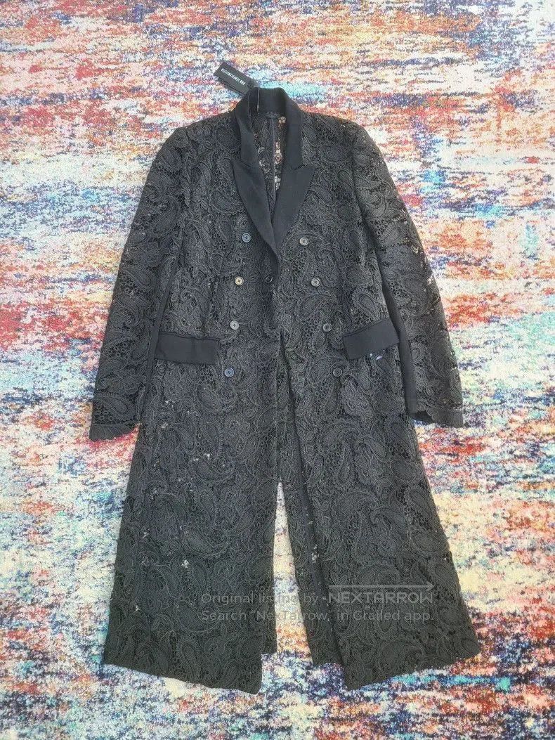 Ann Demeulemeester ann demeulemeester lace coat for men and women . Size US M / EU 48-50 / 2 - 1 Thumbnail