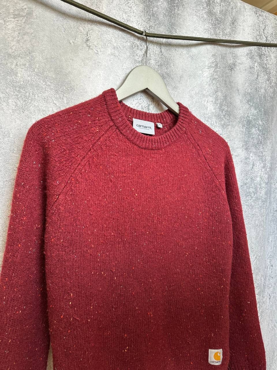 Carhartt Wip Carhartt WIP Anglistic Sweater Speckled Offroad Wool Knit Size US XS / EU 42 / 0 - 4 Thumbnail