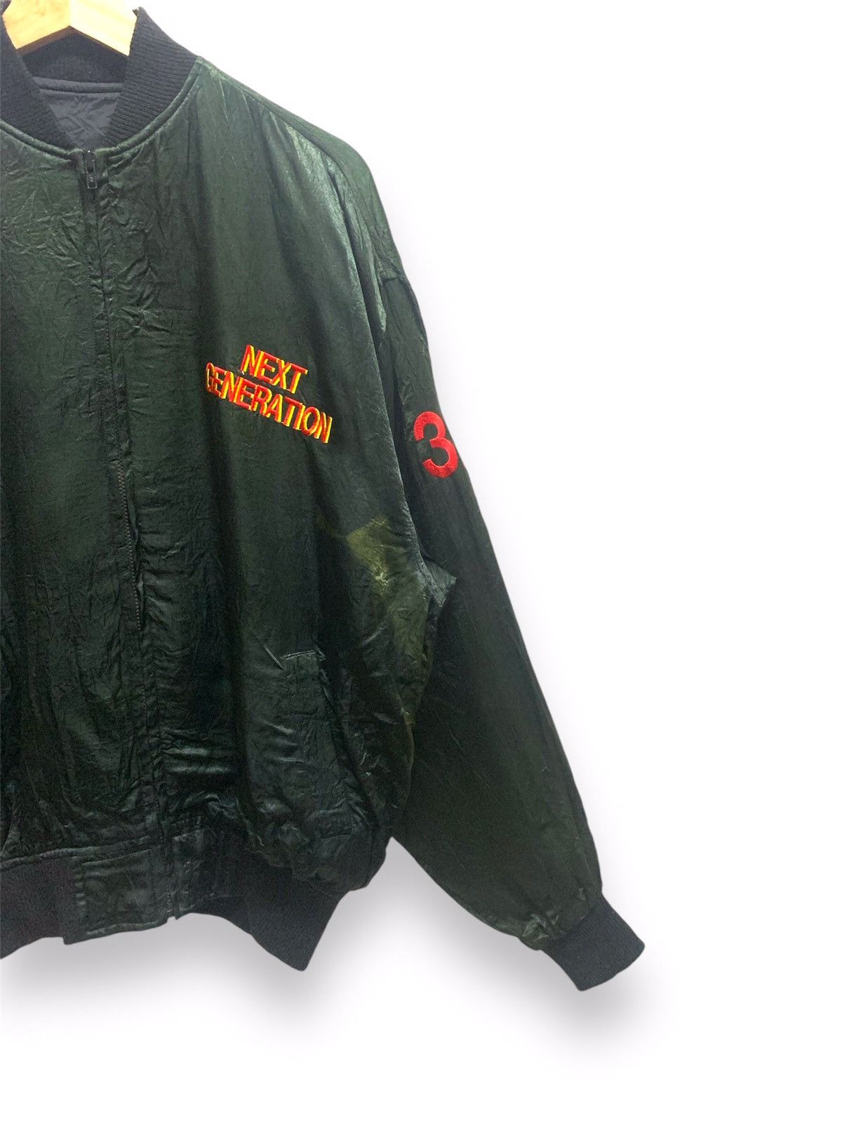 Japanese Brand NEXT GENERATION Bomber Jacket Size US XL / EU 56 / 4 - 4 Thumbnail