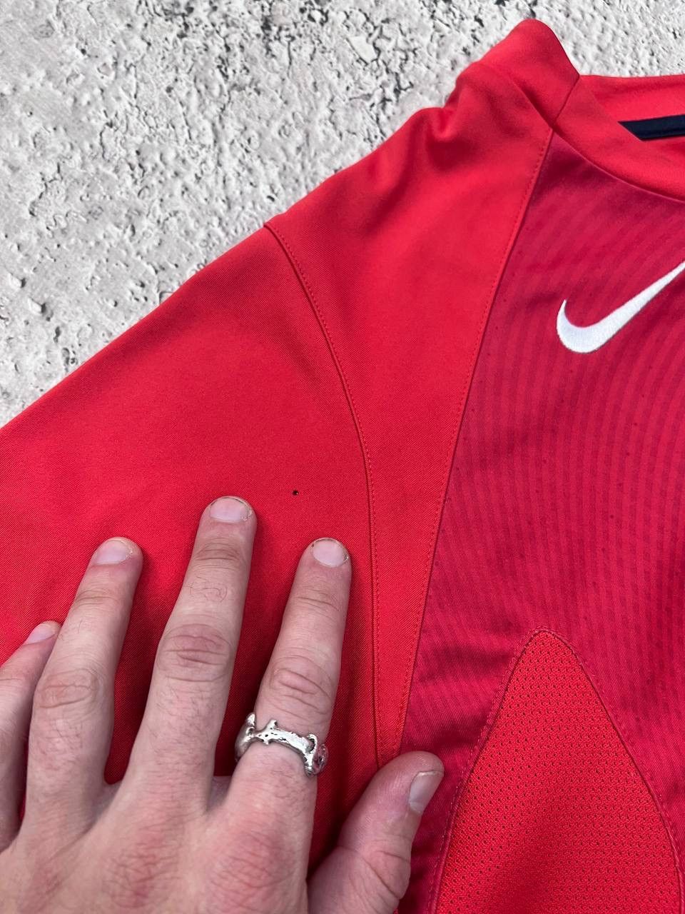 Nike × Vintage Vintage Nike Total 90 Soccer Jersey T-Shirt Y2K Big Logo Size US M / EU 48-50 / 2 - 13 Thumbnail