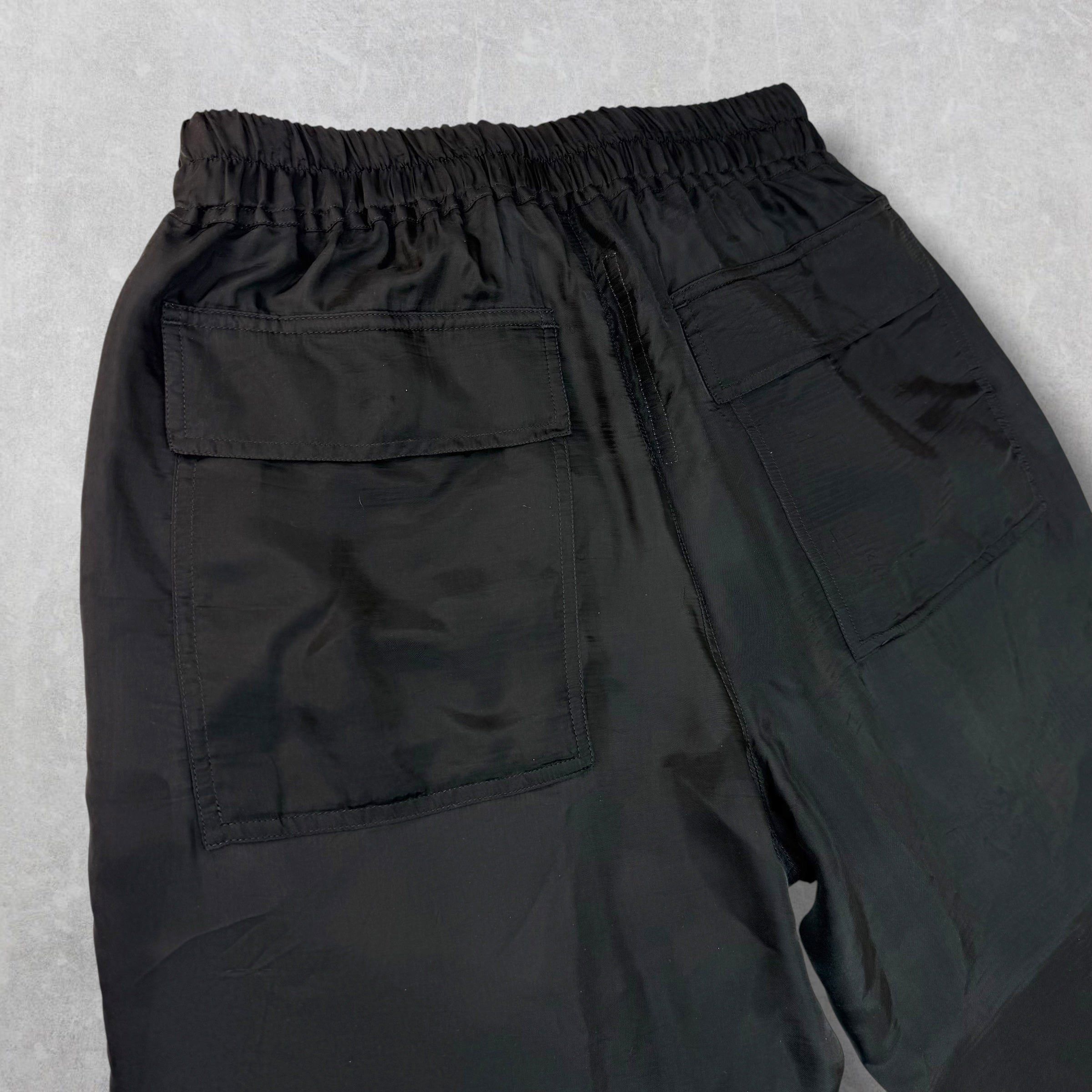 Rick Owens Rick Ownes Black Drawstring Trousers 6 Size US 28 / EU 44 - 4 Thumbnail
