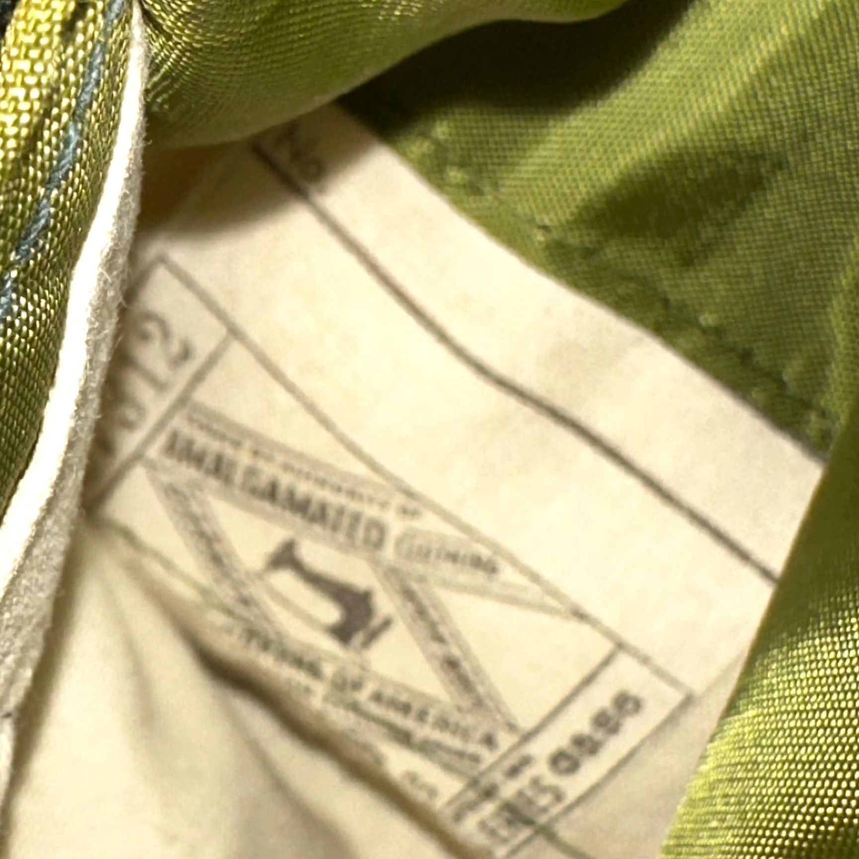 Vintage 1960s Avocado Green Blazer Sport Coat Mens 44 Suit Jacket VTG Union 60s J&F Size 44R - 5 Thumbnail