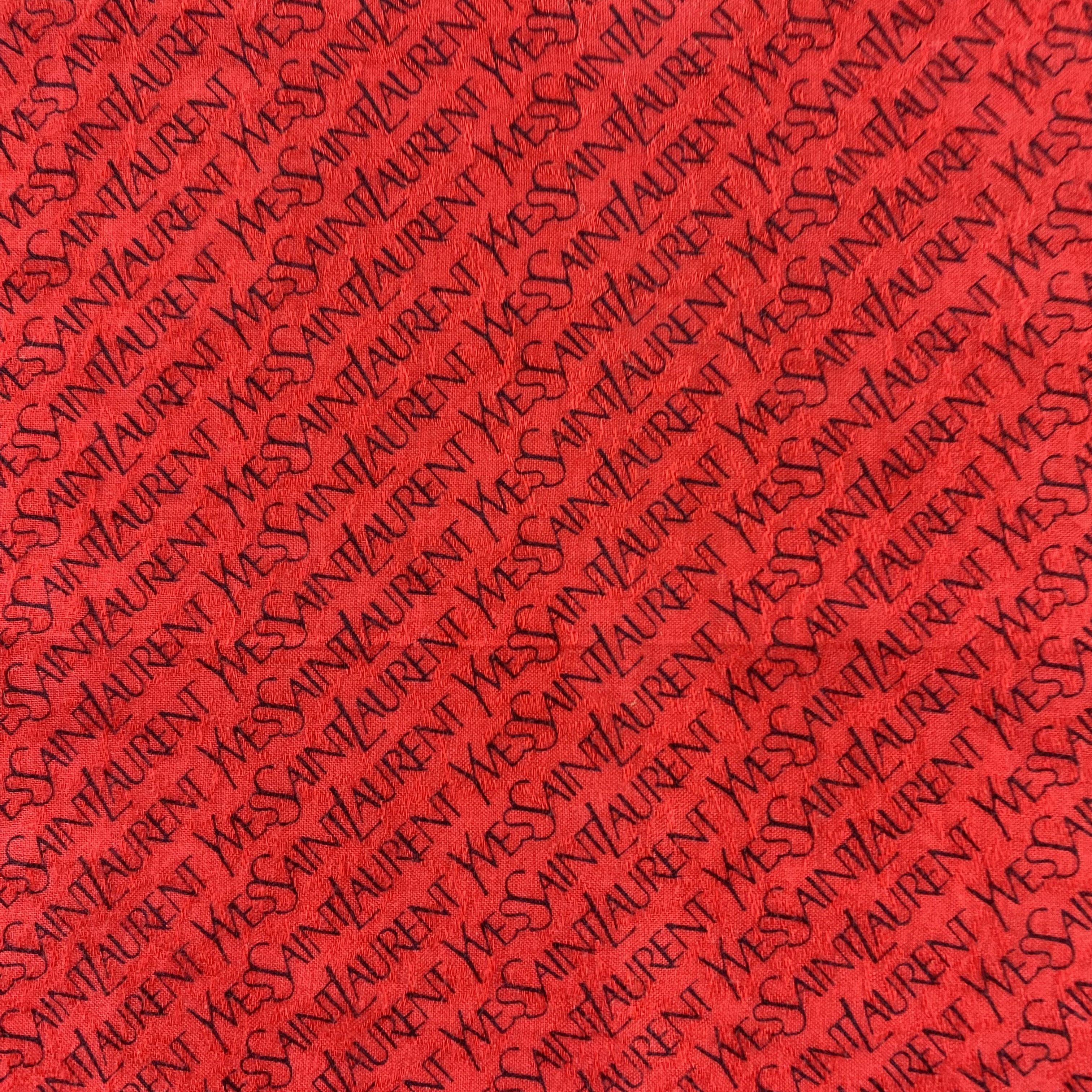Vintage Yves Saint Laurent Bandana/ Handkerchief / Neckerchief-P1749 Size ONE SIZE - 4 Thumbnail