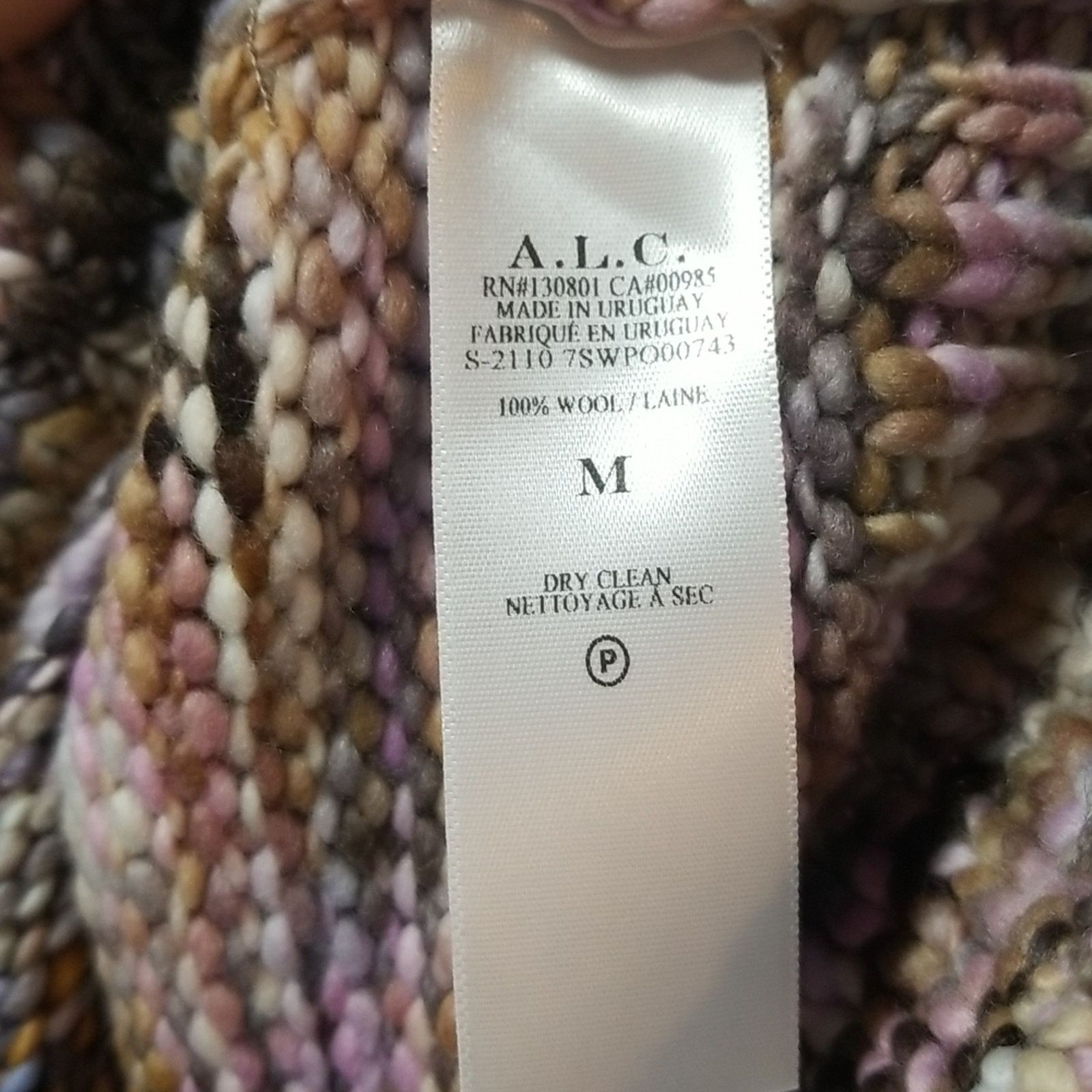 A.L.C. NWT A.L.C Harper Marled Wool Turtleneck Sweater Size M / US 6-8 / IT 42-44 - 8 Thumbnail