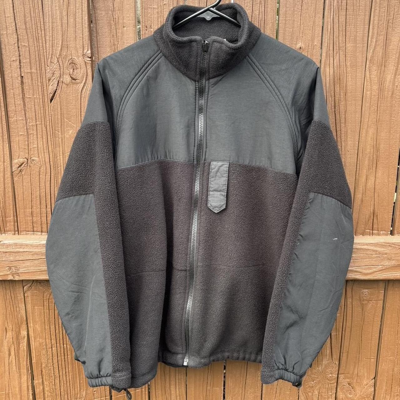 Vintage Vintage Black Tactical Military Zip Up Fleece Jacket Size US M / EU 48-50 / 2 - 1 Thumbnail