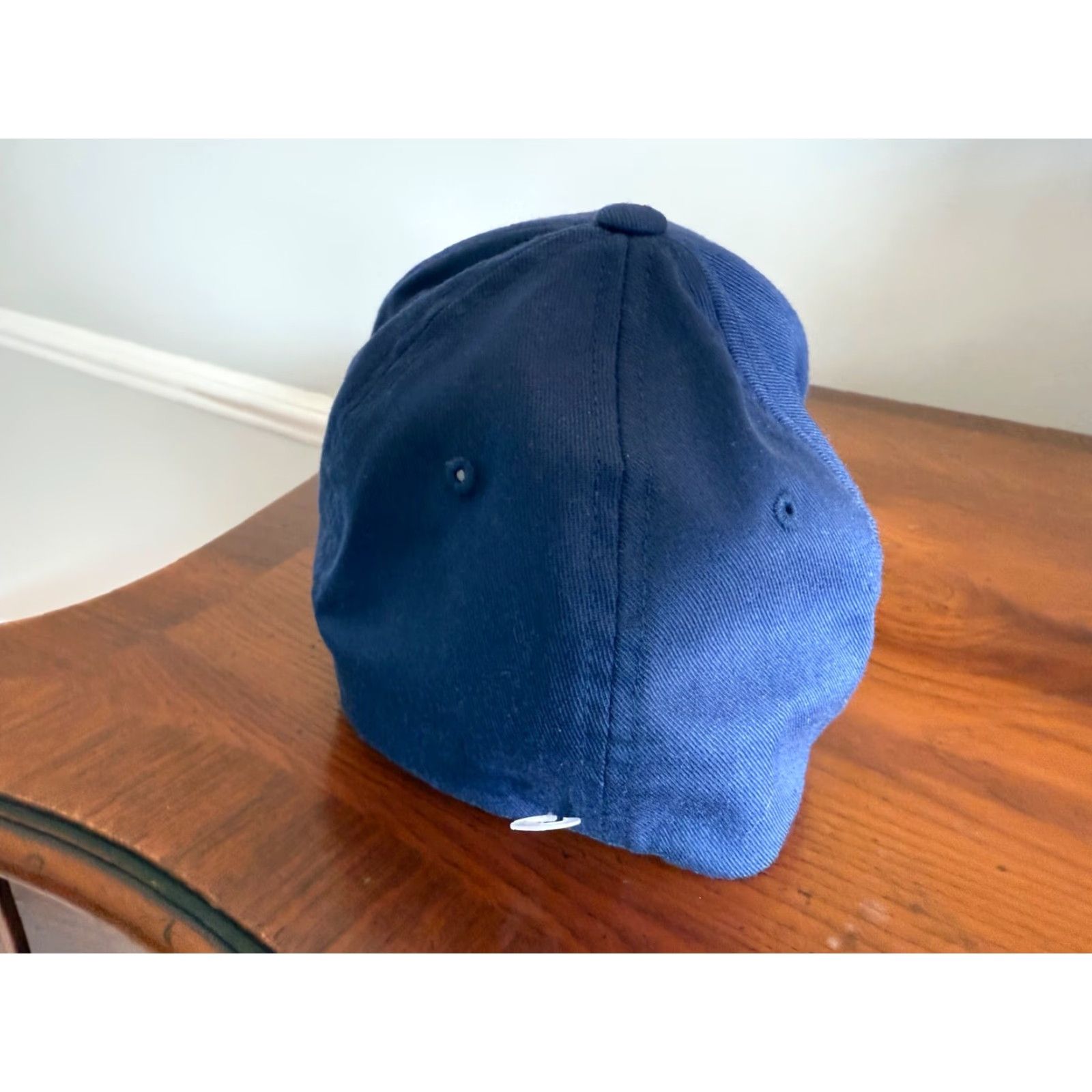 Vintage VINTAGE Cathedral High School Irish Hat S/M Blue Flexfit Baseball Cap Men Flex fit Size ONE SIZE - 4 Thumbnail