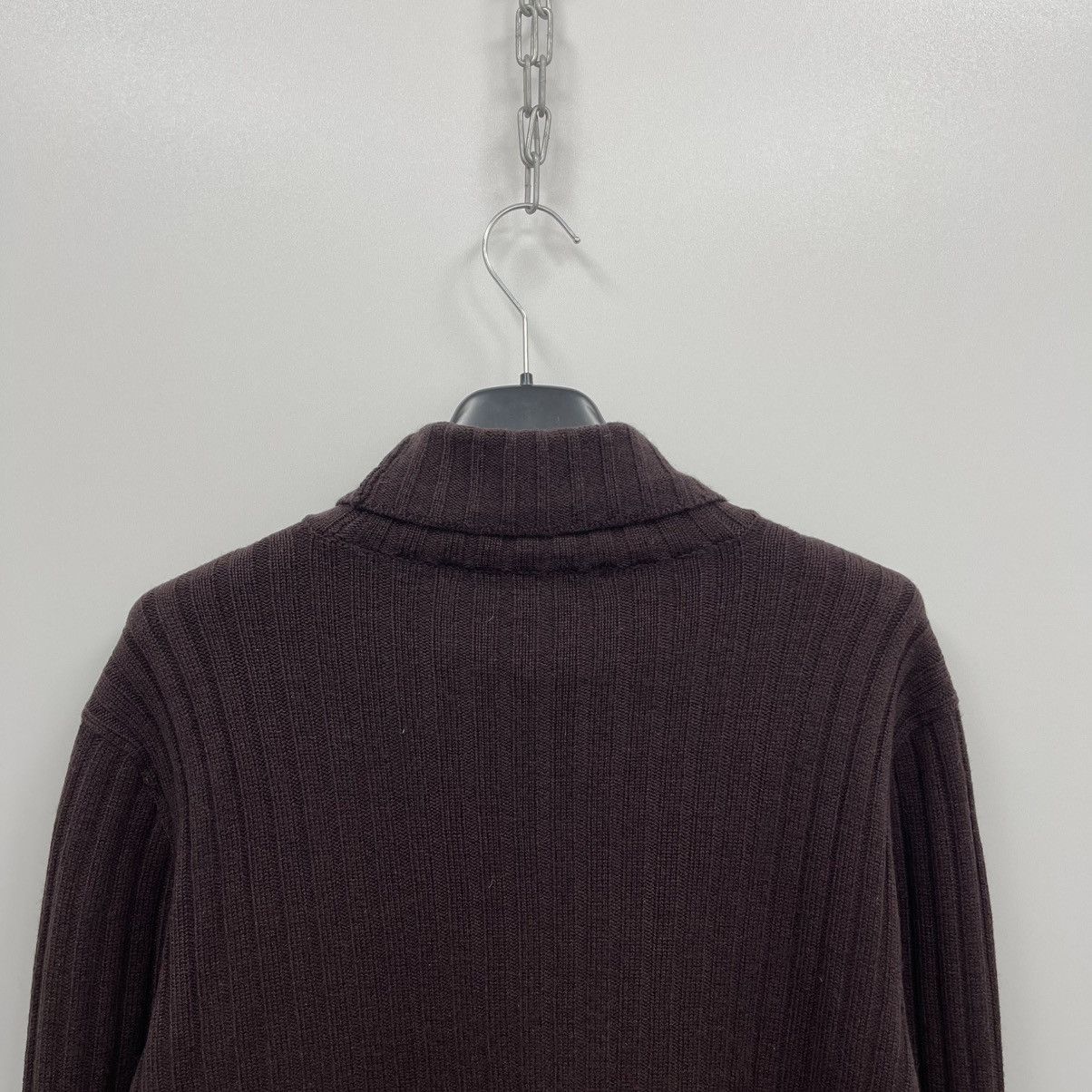 John Varvatos John Varvatos Wool/Cashmere Turtle Neck FA15 Sweater Brown Size US L / EU 52-54 / 3 - 5 Thumbnail