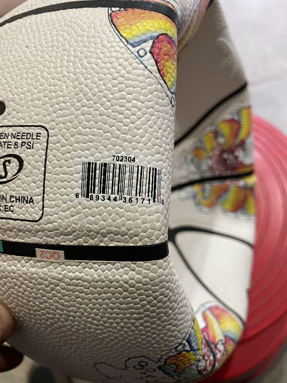 Supreme Supreme Gonz Butterfly Spalding Basketball Size ONE SIZE - 7 Thumbnail