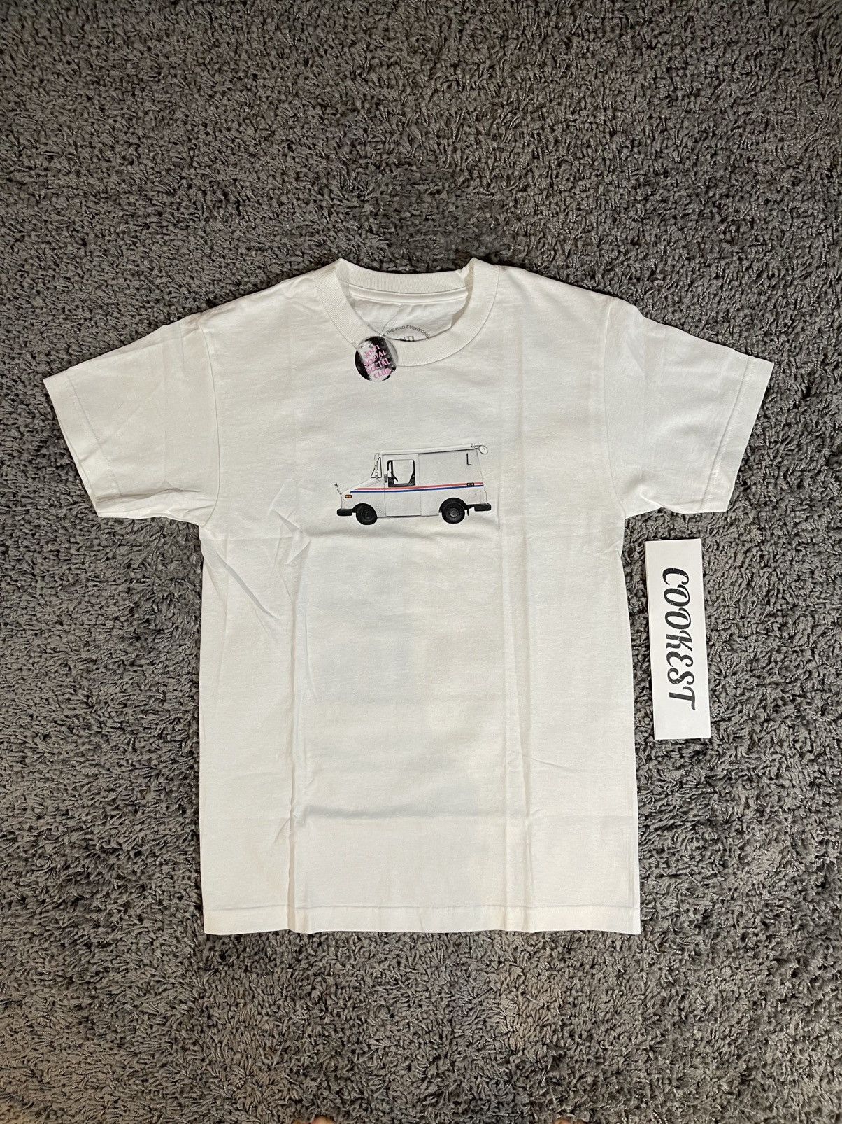 Anti Social Social Club ASSC USPS Mail Truck Tee White Blue Size US S / EU 44-46 / 1 - 7 Thumbnail