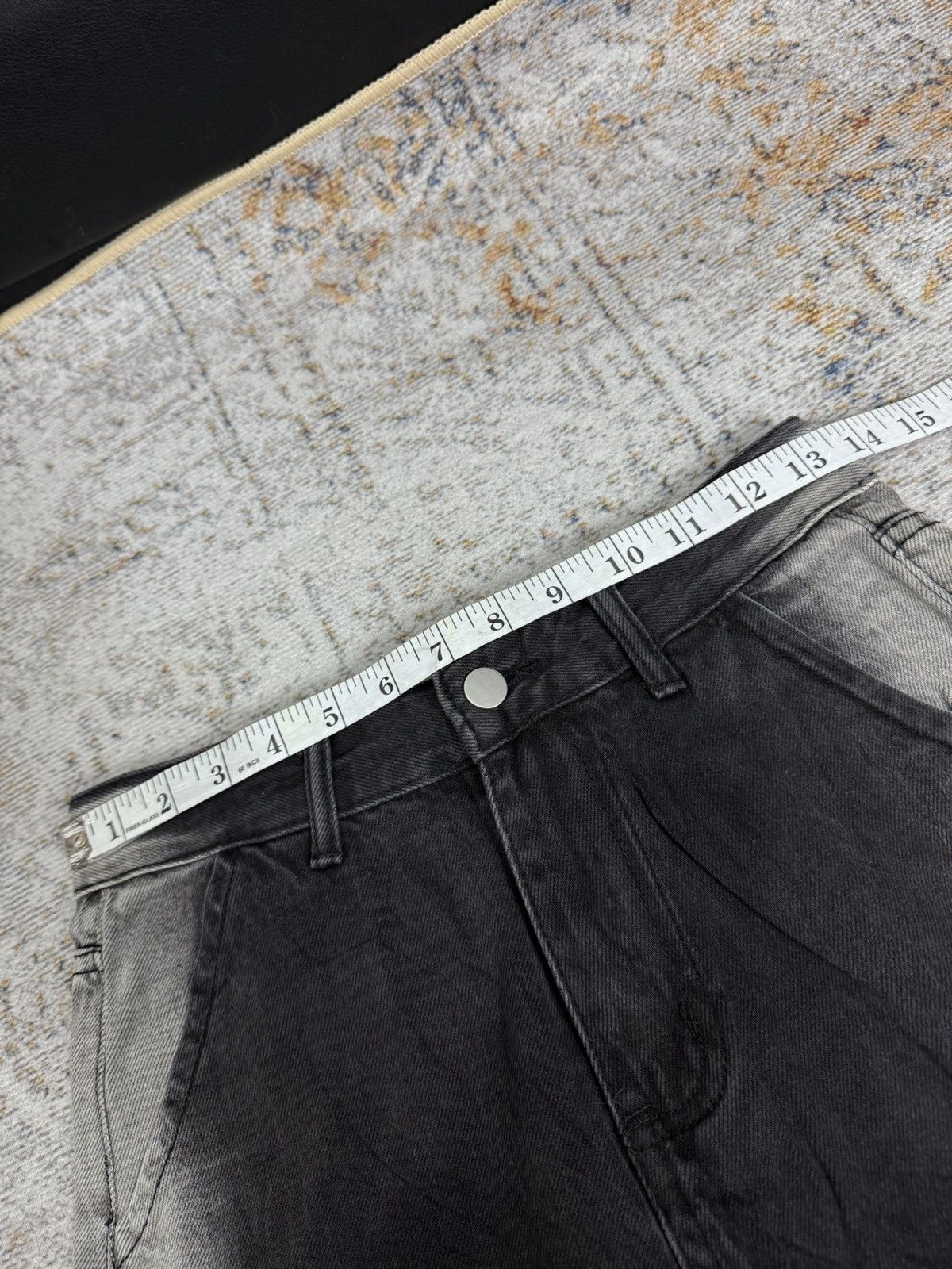 Tornado Mart Peom y2k ifsix style denim pants Size US 27 - 12 Thumbnail