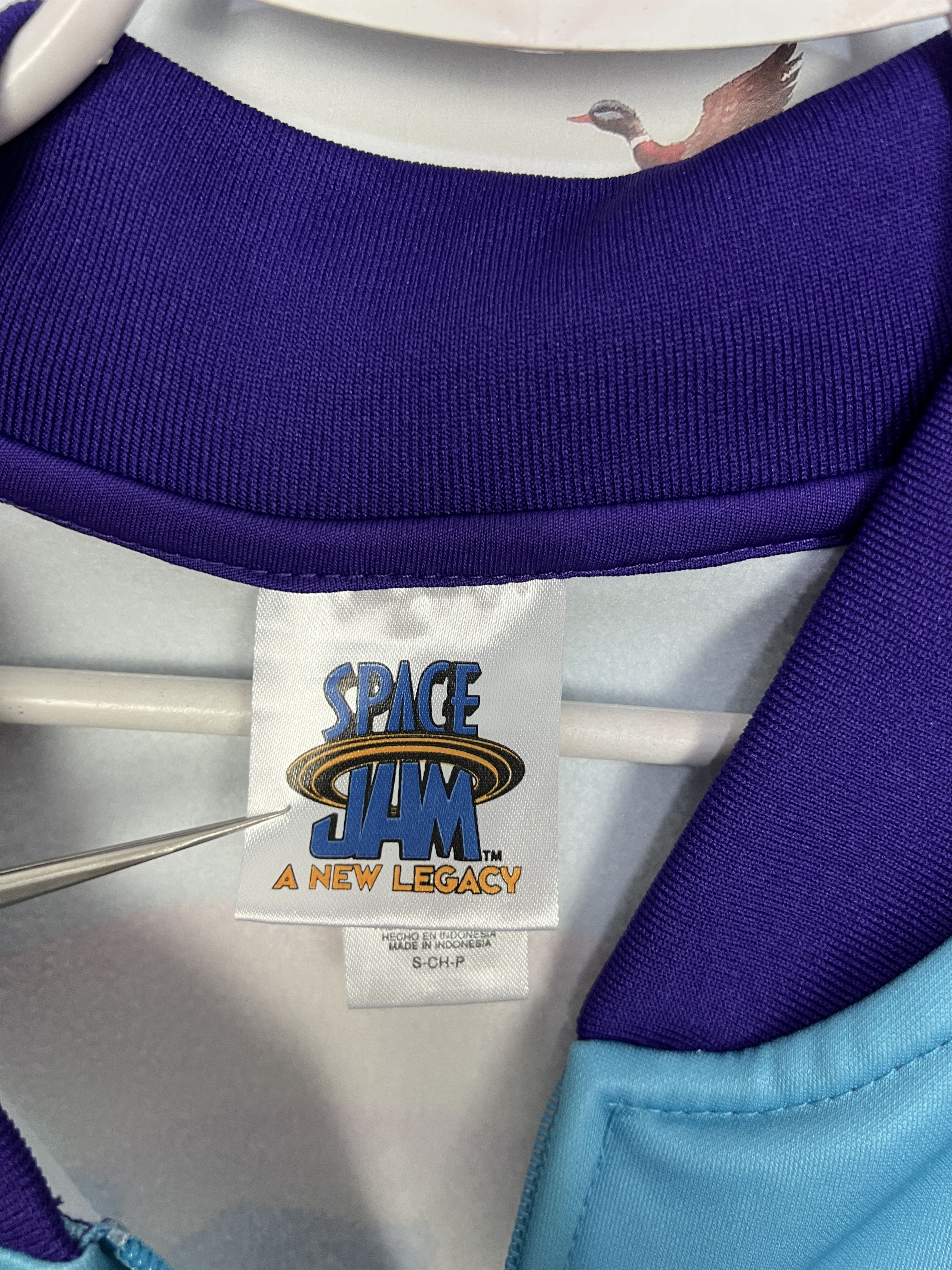 Vintage Space Jam Tune Squad Members Only NBA Blue Jacket Track Top Size US S / EU 44-46 / 1 - 12 Thumbnail