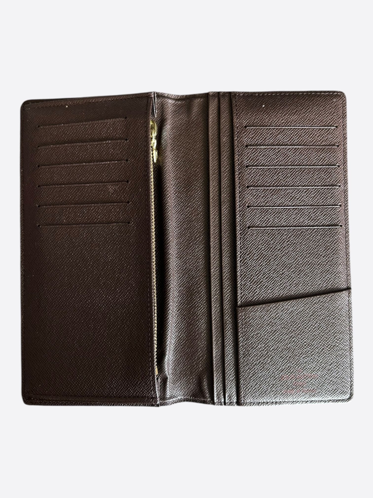 Louis Vuitton Louis Vuitton Brown Damier Brazza Wallet Size ONE SIZE - 3 Thumbnail