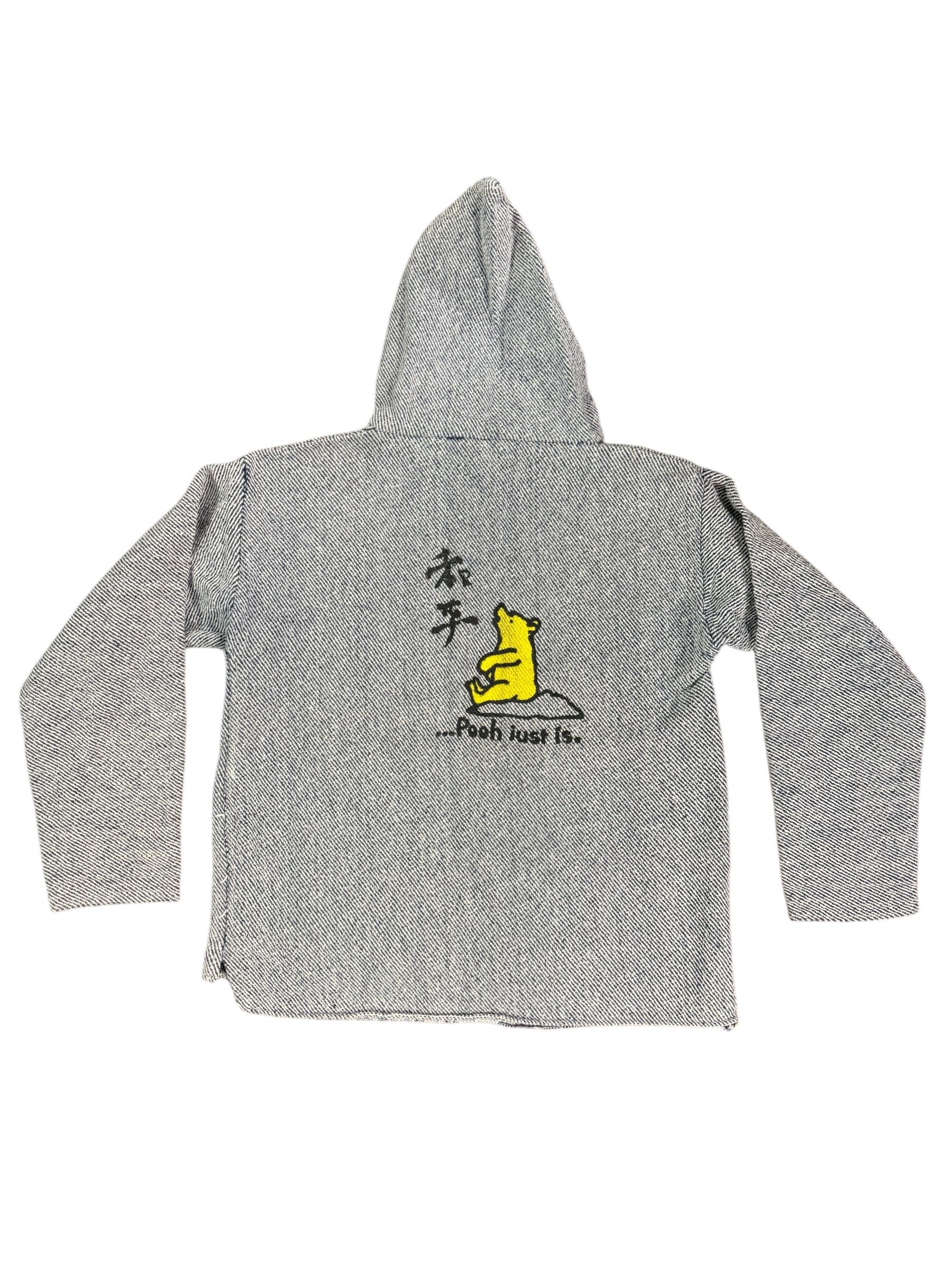 Disney RARE Vintage Y2K Winnie The Pooh Baja Hoodie Sweater Size US L / EU 52-54 / 3 - 1 Thumbnail