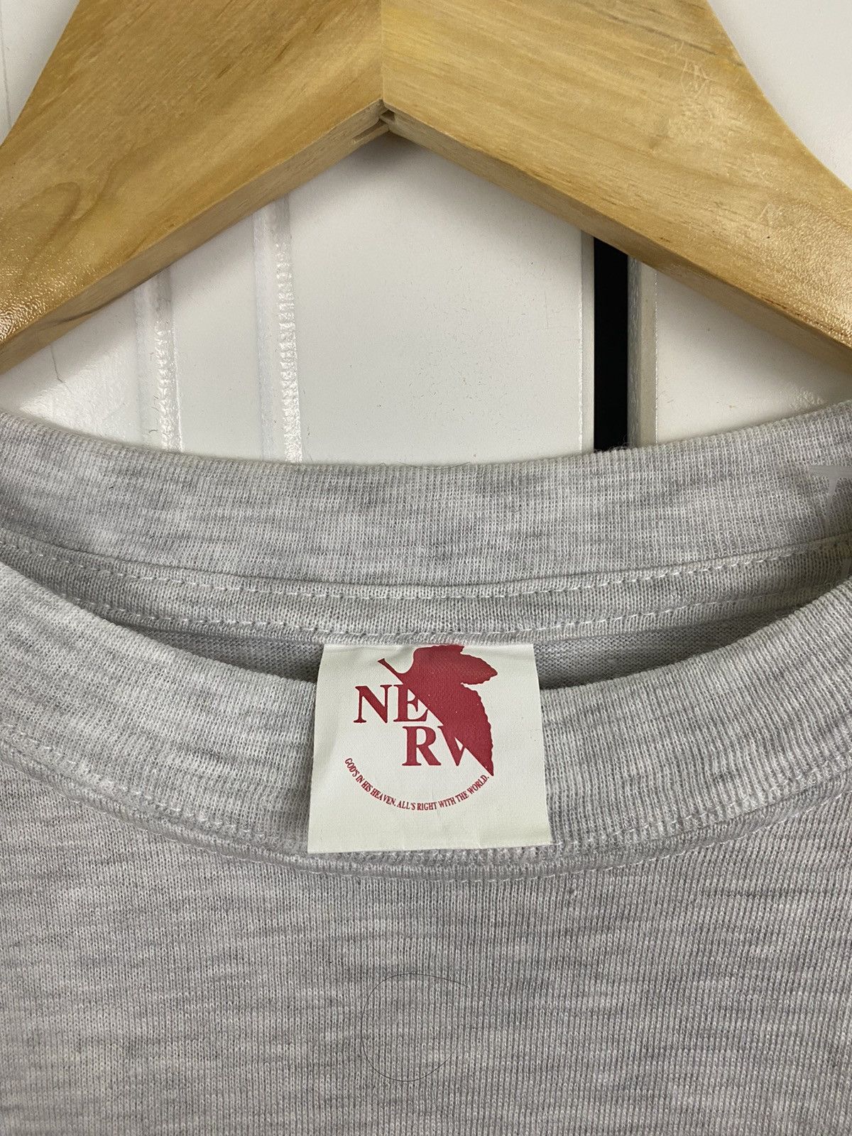Anime × Japanese Brand × Vintage Vintage 90s Evangelion Promo Sega Tee Size US M / EU 48-50 / 2 - 6 Thumbnail