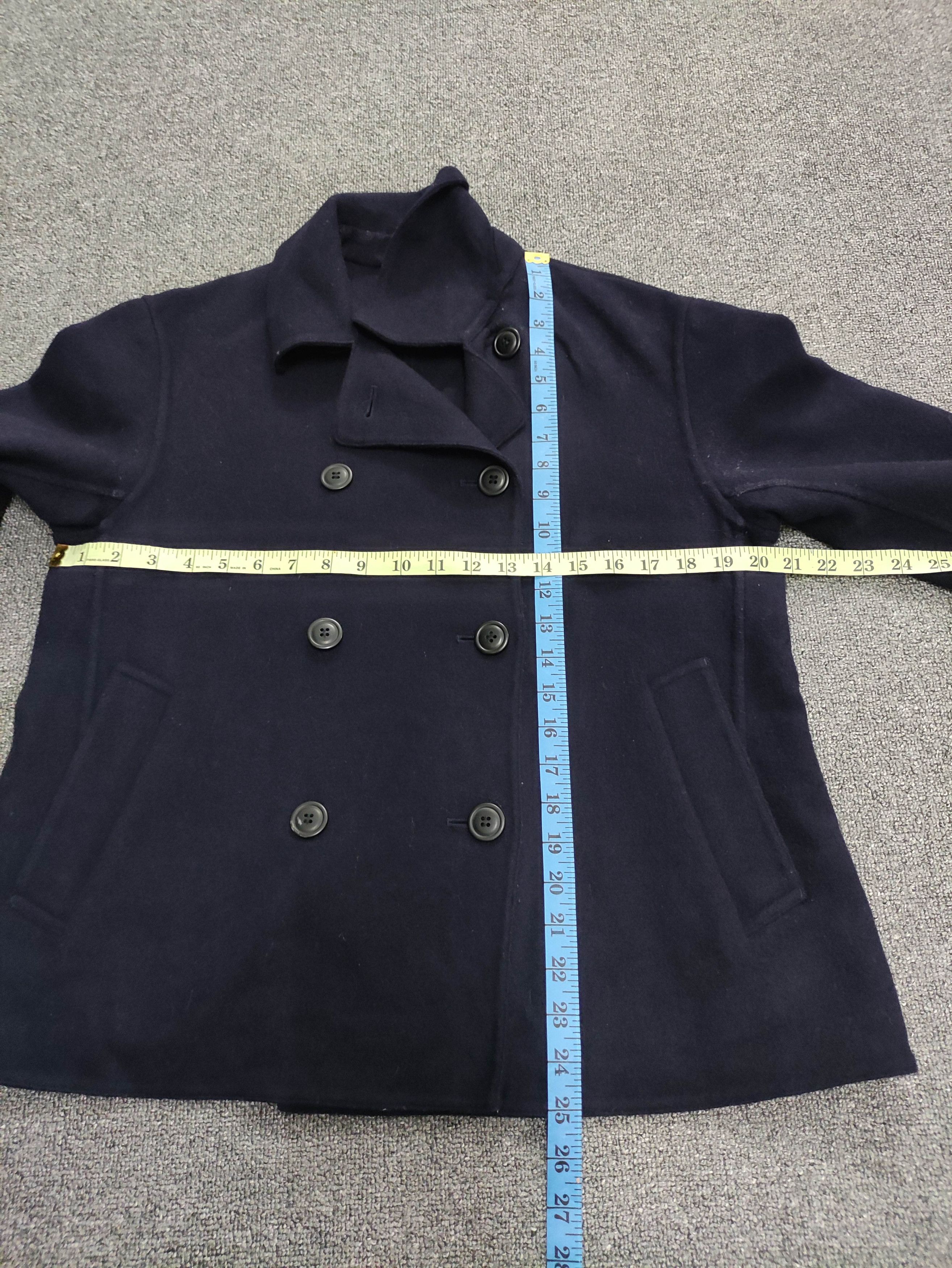 Uniqlo Vintage Ines De La Fressange Uniqlo Wool Coat Jacket Size S / US 4 / IT 40 - 8 Thumbnail