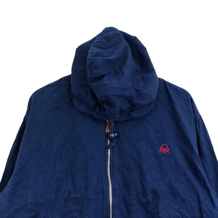 Vintage Vtg 90’ YACHT CLUB SALING Gear Blue Windbreaker Jacket Size US XL / EU 56 / 4 - 2 Thumbnail