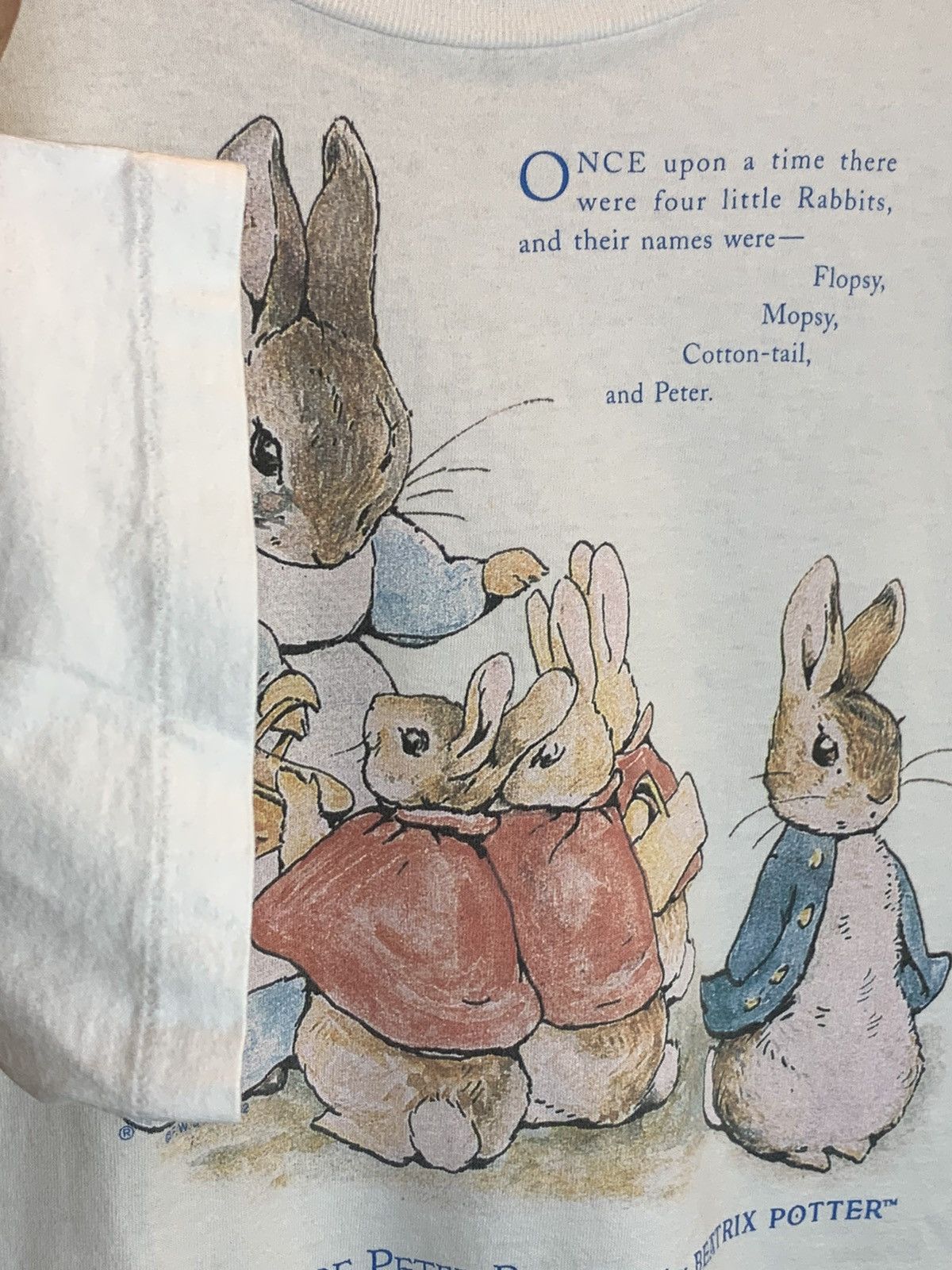Vintage RARE Vintage 80’s Peter Rabbit Beatrix Potter Book Art Shirt Size US L / EU 52-54 / 3 - 3 Thumbnail