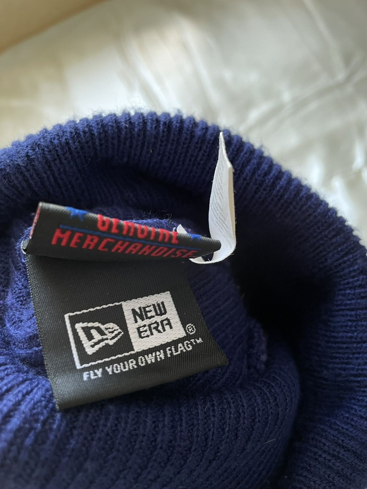 MLB × New Era New Era Adults Los Angeles Dodgers winter Knitted Bobble Hat Size ONE SIZE - 6 Thumbnail