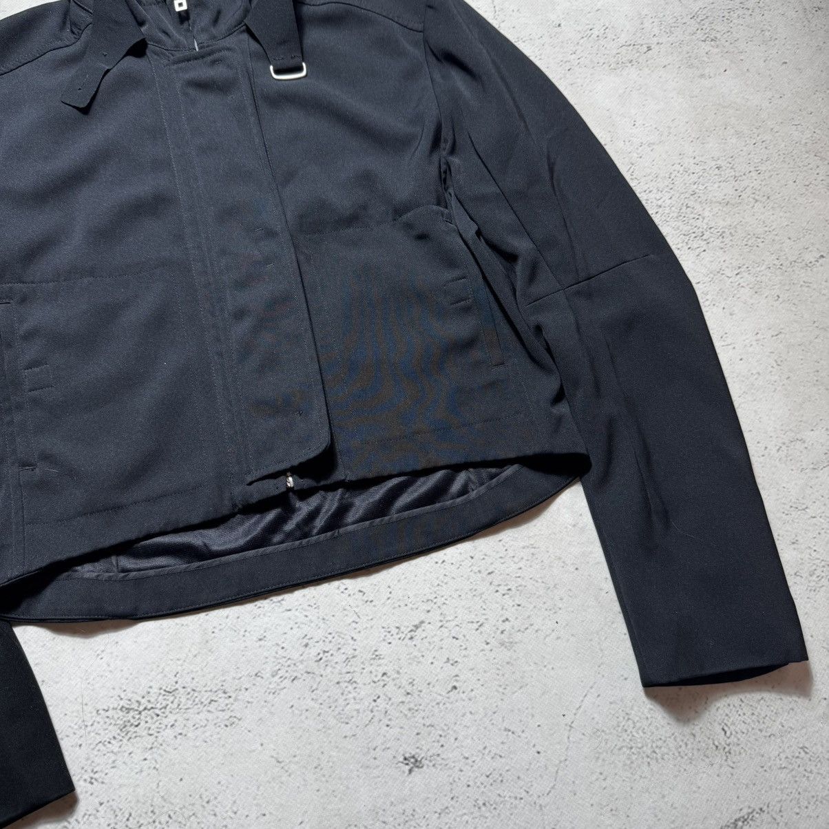 Marithe + Francois Girbaud archive cropped marithe francois gerbaud jacket asymmetric Size M / US 6-8 / IT 42-44 - 3 Thumbnail