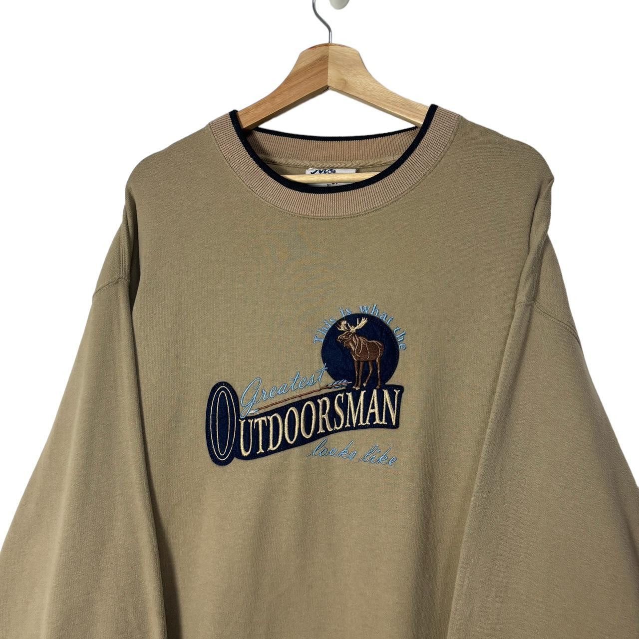 Vintage Vintage outdoor man sweater size: XL Size US XL / EU 56 / 4 - 2 Thumbnail