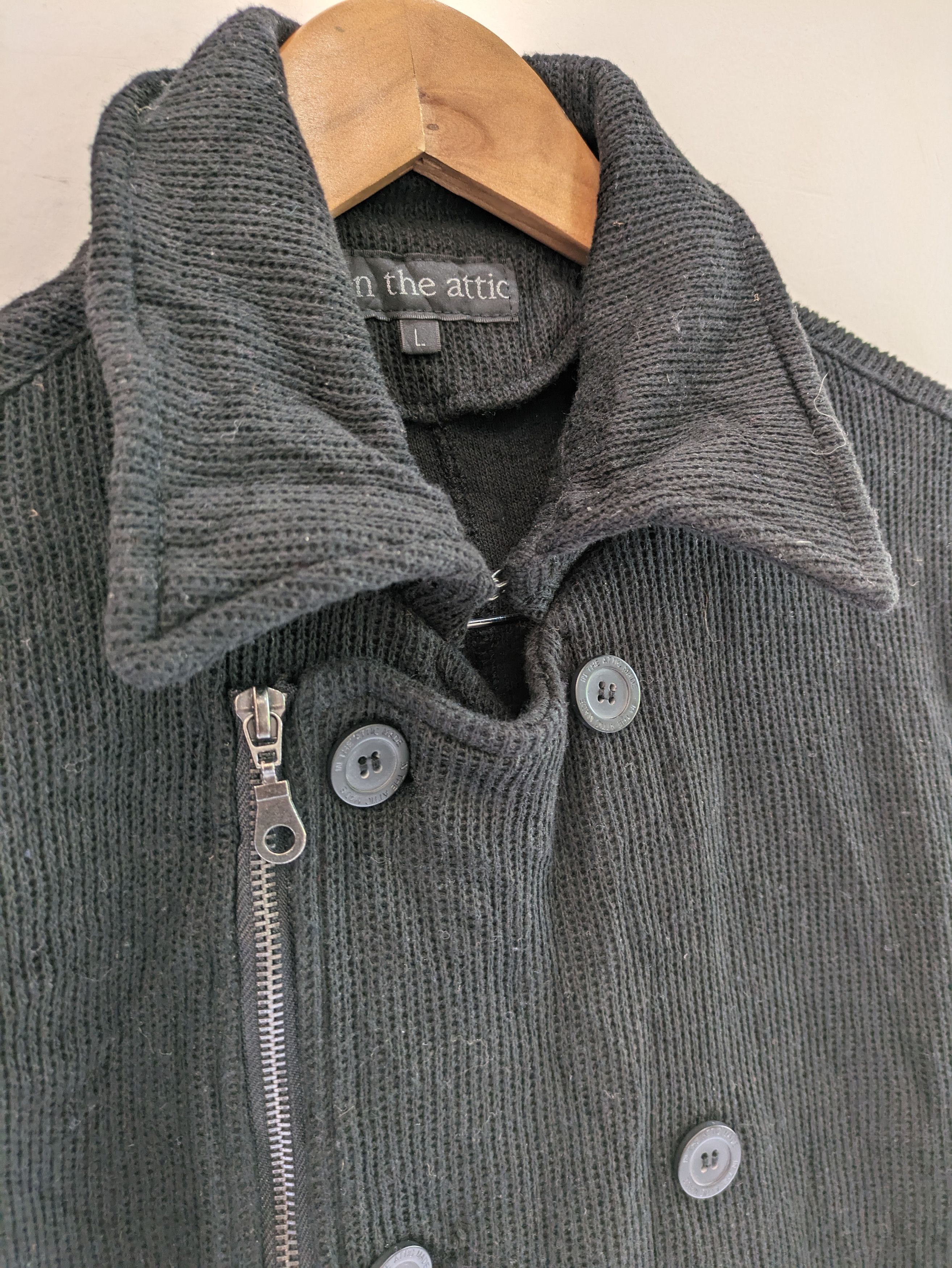 If Six Was Nine In The Attic Knitted Jacket LGB KMRii Size US L / EU 52-54 / 3 - 4 Thumbnail