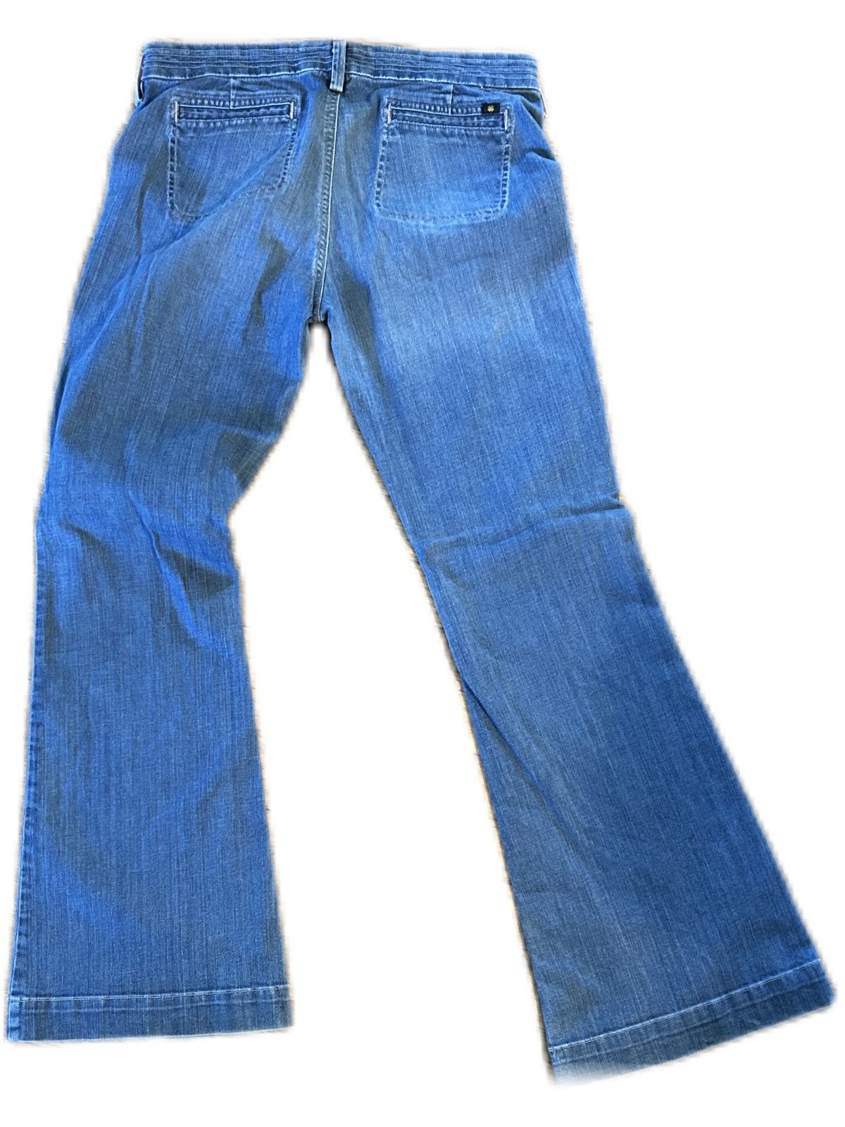 Lucky Brand × Vintage Vintage Lucky Brand Denim Flares Size US 31 - 2 Thumbnail