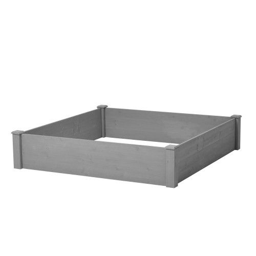 Designer × Homemade Raised Garden Bed 48x48x10'', Outdoor Wood Planter Box Over Size US L / EU 52-54 / 3 - 3 Thumbnail