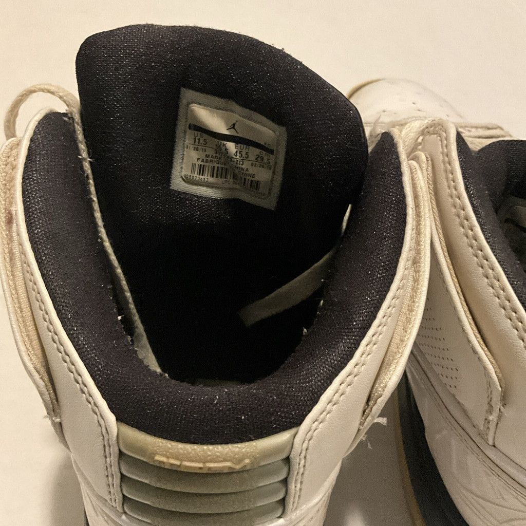 Jordan Brand NIKE OL' SCHOOL AIR JORDAN WHITE BLACK MENS SIZE 11.5 Shoe Size US 11.5 / EU 44-45 - 3 Thumbnail