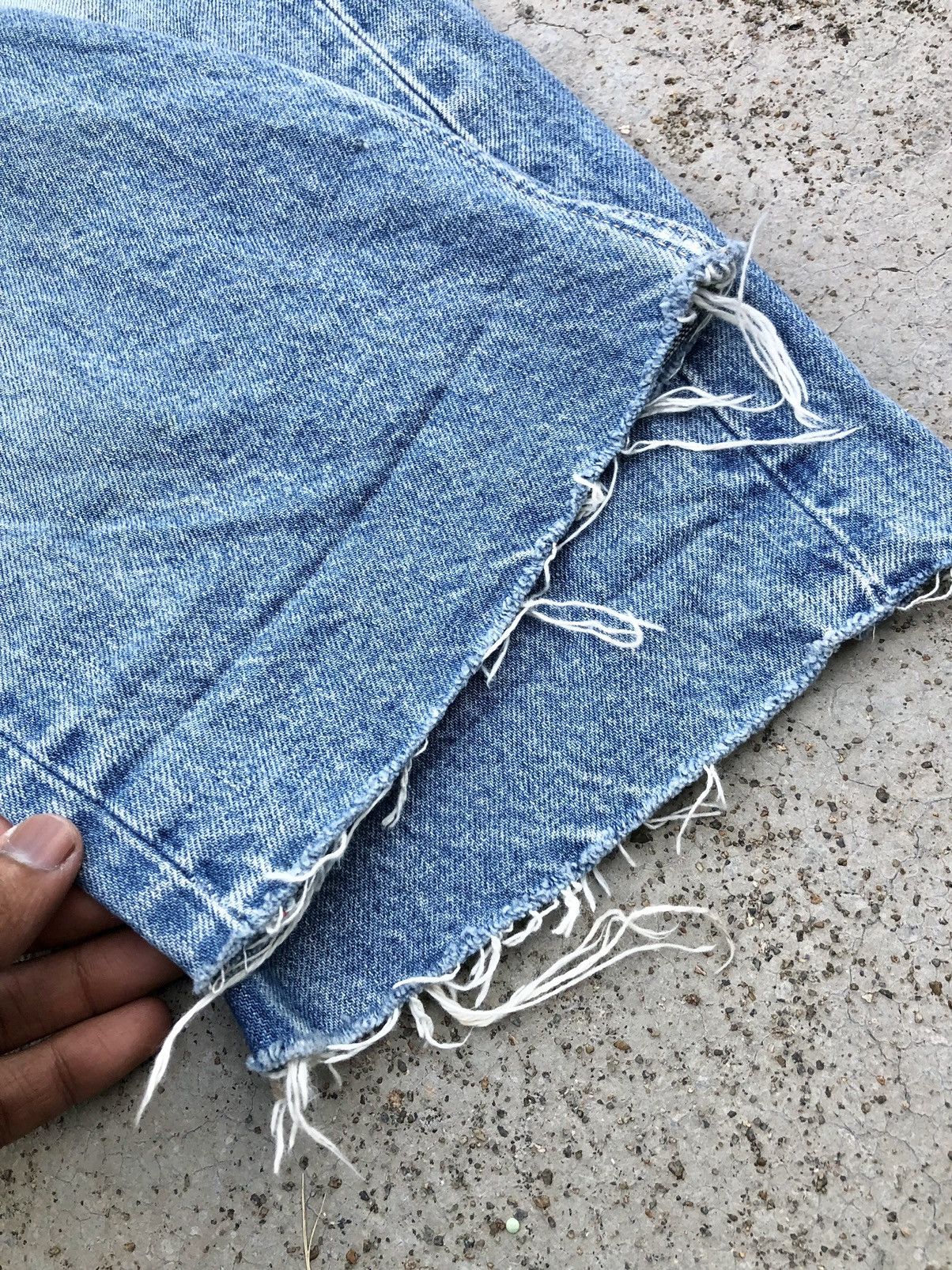 Japanese Brand JAPANESSE MOUSSY CROPPED JEANS Size US 28 / EU 44 - 5 Thumbnail
