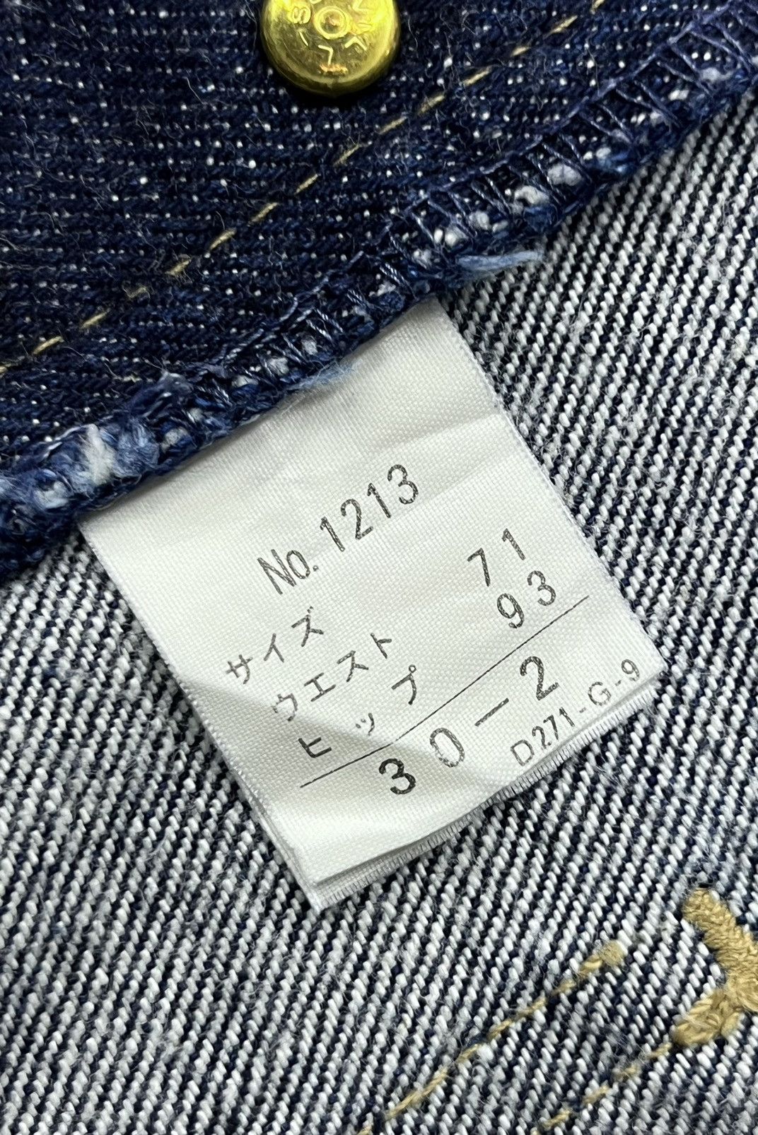 If Six Was Nine × Le Grande Bleu (L.G.B.) 🔥70’s ULTRA FLARE🔥BISON Vintage Buttonfly Bush Pants Size 28" / US 6 / IT 42 - 10 Thumbnail