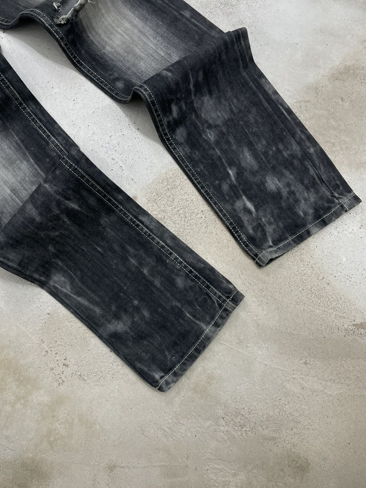 Designer Vintage Japan SemanticDesign Affliction Punk Distress Denim Size US 30 / EU 46 - 3 Thumbnail
