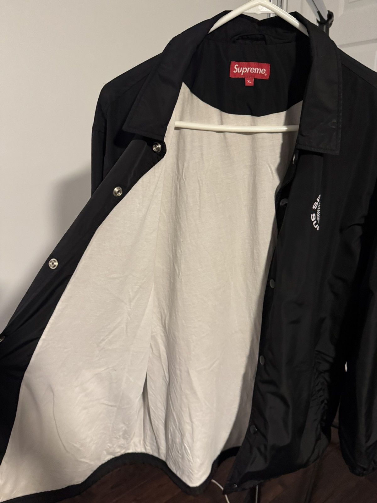 Spitfire × Supreme Supreme SpitFire Coach Jacket Black Size US XL / EU 56 / 4 - 6 Thumbnail