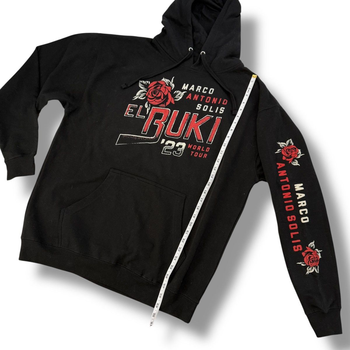 Other El Buki Marco Antonio Solis Tour El Buki ‘23 Black Hoodie Size US XL / EU 56 / 4 - 5 Thumbnail