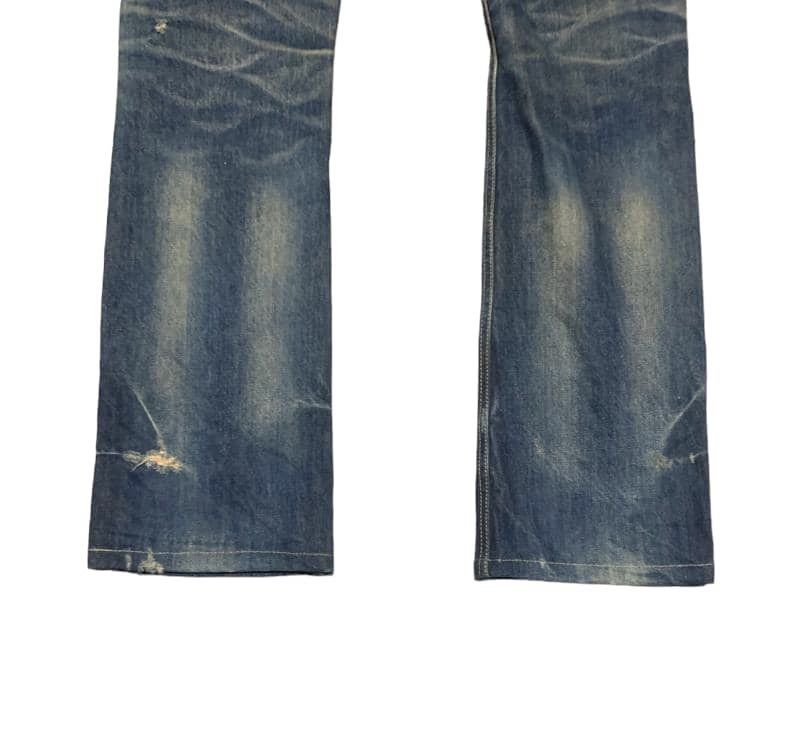 If Six Was Nine Vintage Japanese Digreen Flare Bootcut Bell Bottom Jeans Size US 31 - 5 Thumbnail