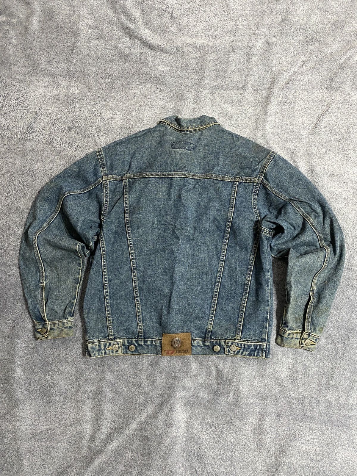 Diesel Vintage Diesel industry denim jacket japanese style Y2k Size US M / EU 48-50 / 2 - 13 Thumbnail
