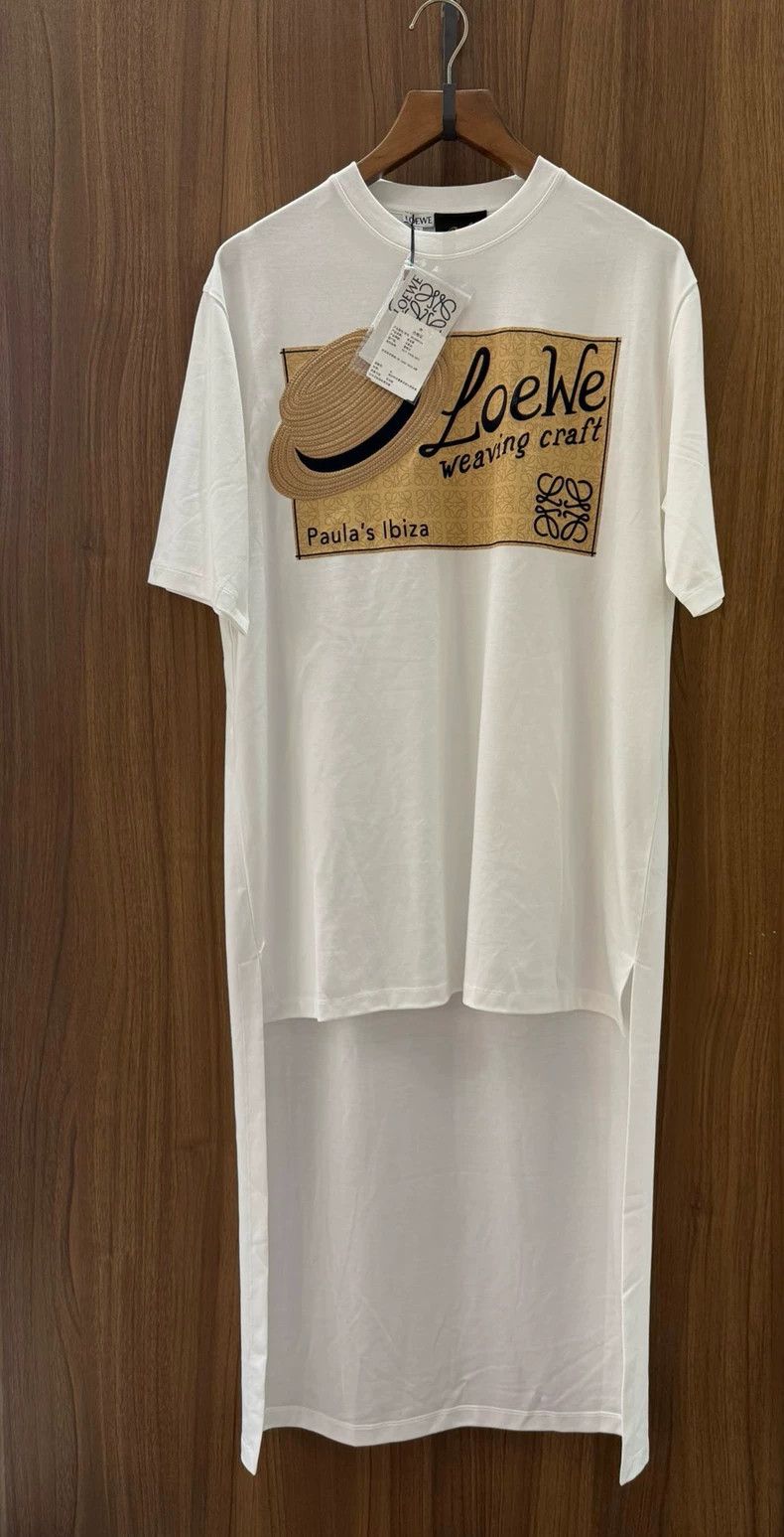 Loewe LOEWE White short-sleeved T-shirt Size S / US 4 / IT 40 - 2 Thumbnail