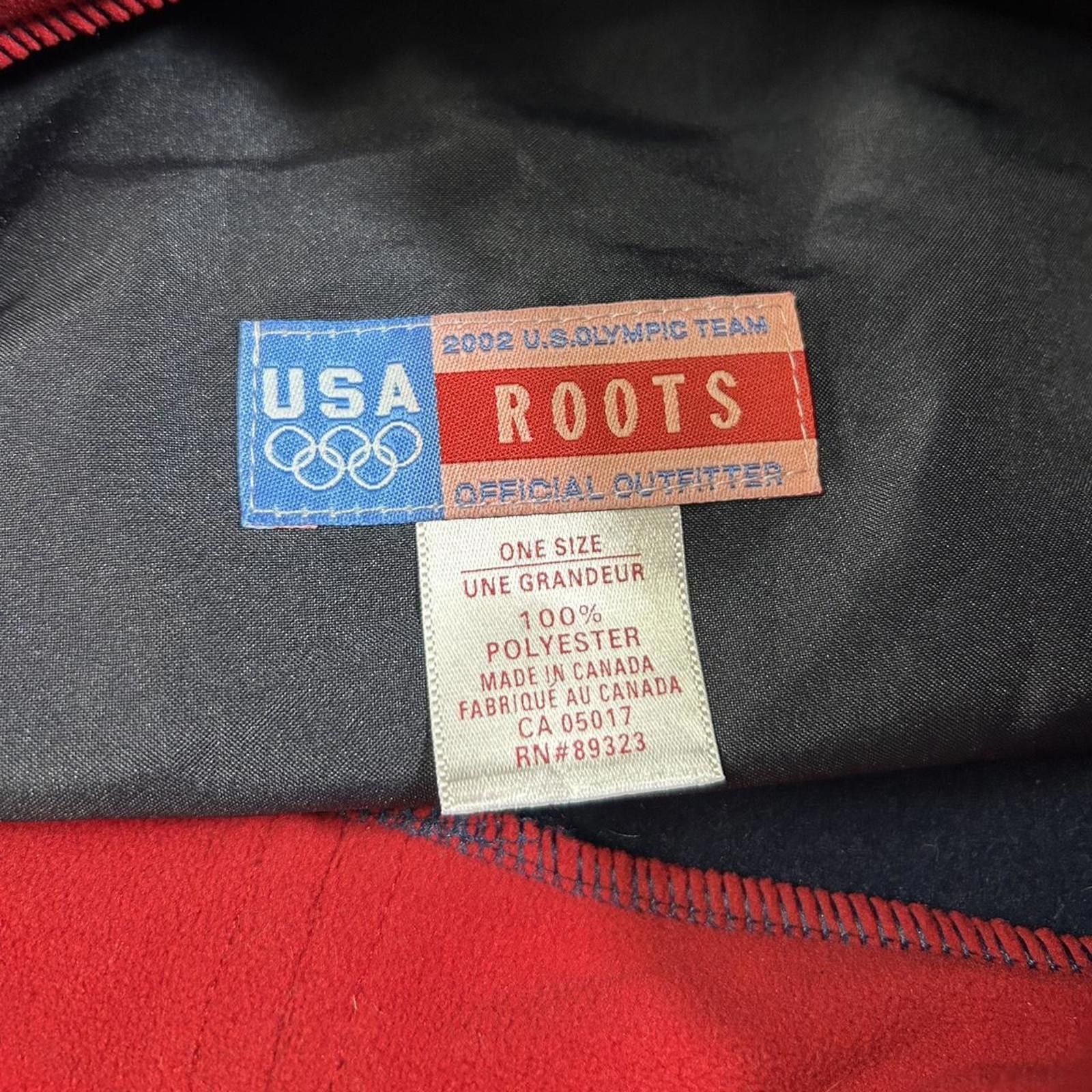 Roots 2002 Team USA Olympics Roots Beret Cap Winter Salt Lake City Size ONE SIZE - 2 Thumbnail