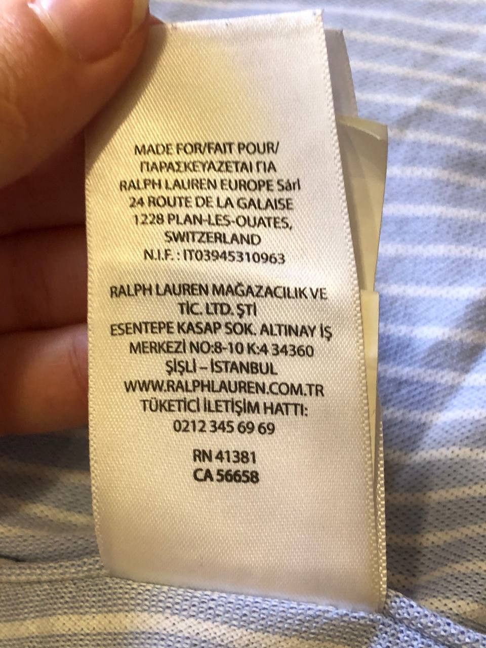 Ralph Lauren KNIT OXFORD Logo Ralph Lauren Striped Shirt Size XL Size US XL / EU 56 / 4 - 12 Thumbnail