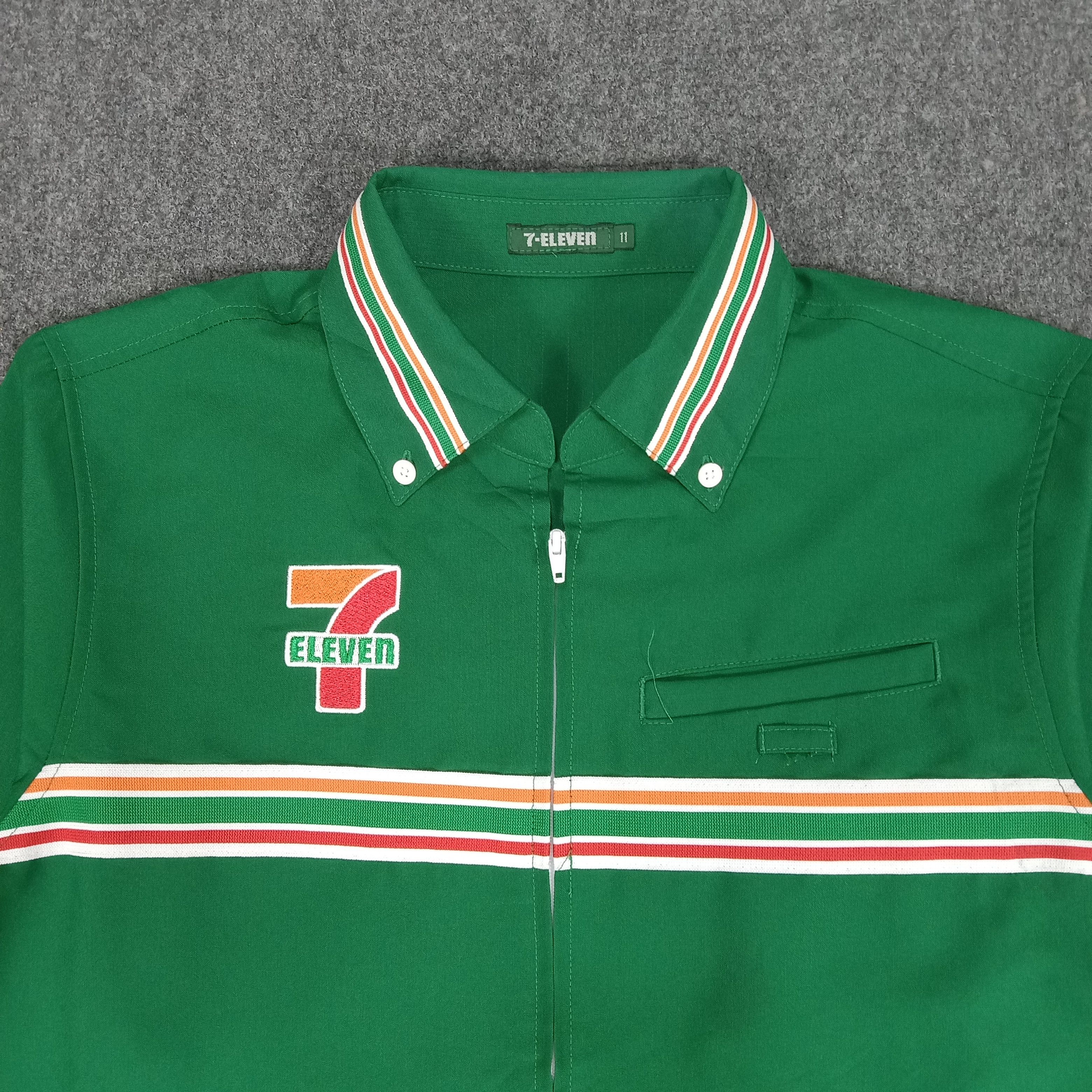 Japanese Brand × Vintage 7 Eleven Japanese Brand Uniform Jacket Size US S / EU 44-46 / 1 - 4 Thumbnail