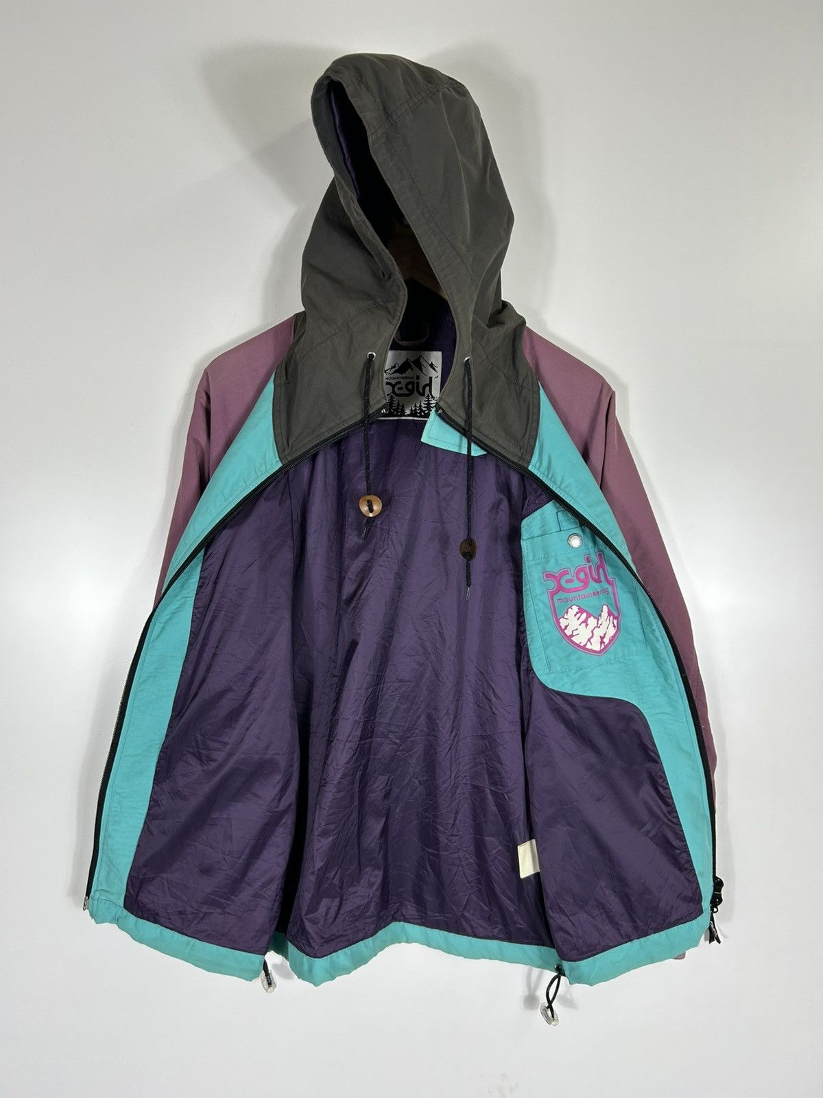 Japanese Brand 🔥X-girl Mountaineering Hooded Zipper Jacket Size US S / EU 44-46 / 1 - 11 Thumbnail
