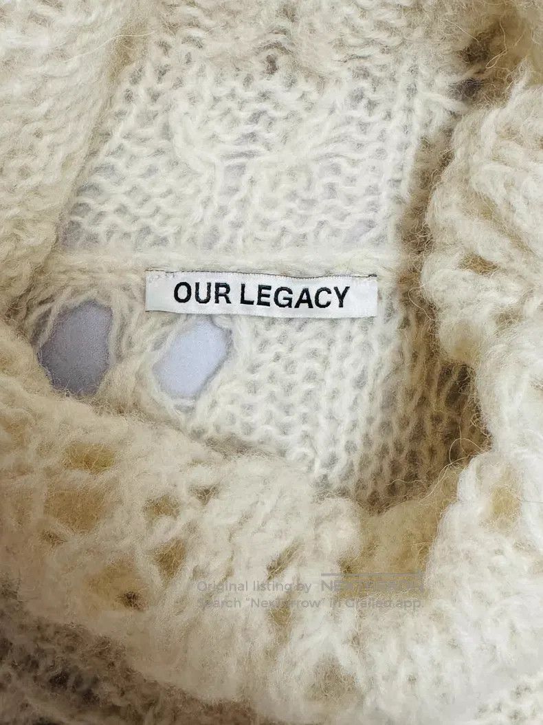 Our Legacy Our Legacy High-Neck Knitted Sweater Size XS / US 0-2 / IT 36-38 - 4 Thumbnail
