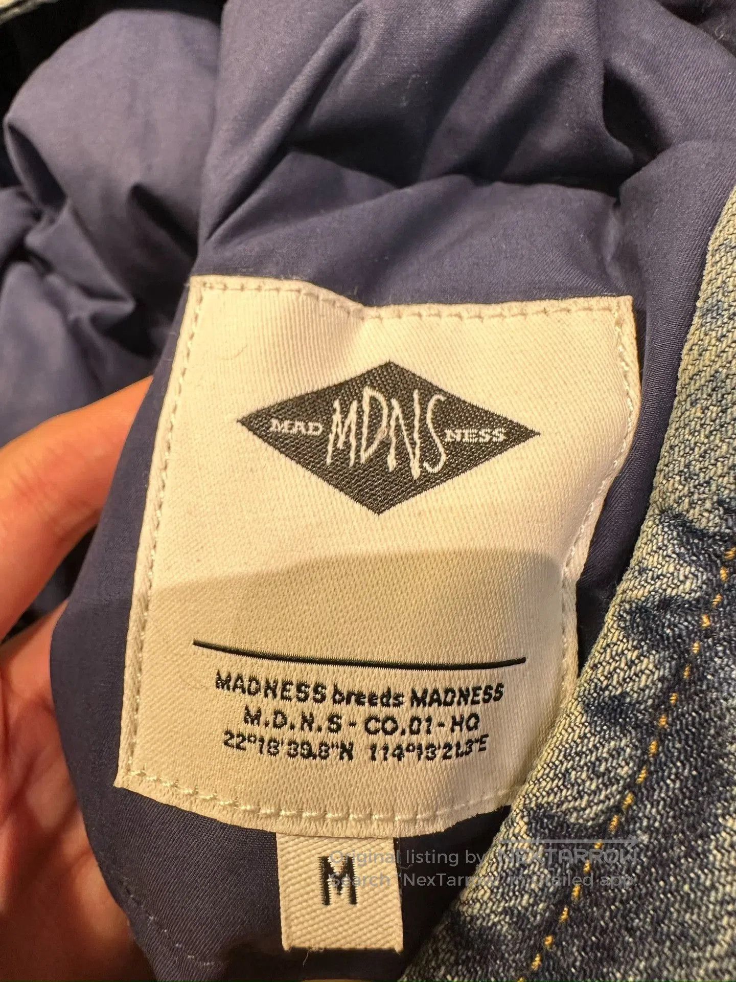 Madness MADNESS 20AW Denim. Size US M / EU 48-50 / 2 - 5 Thumbnail