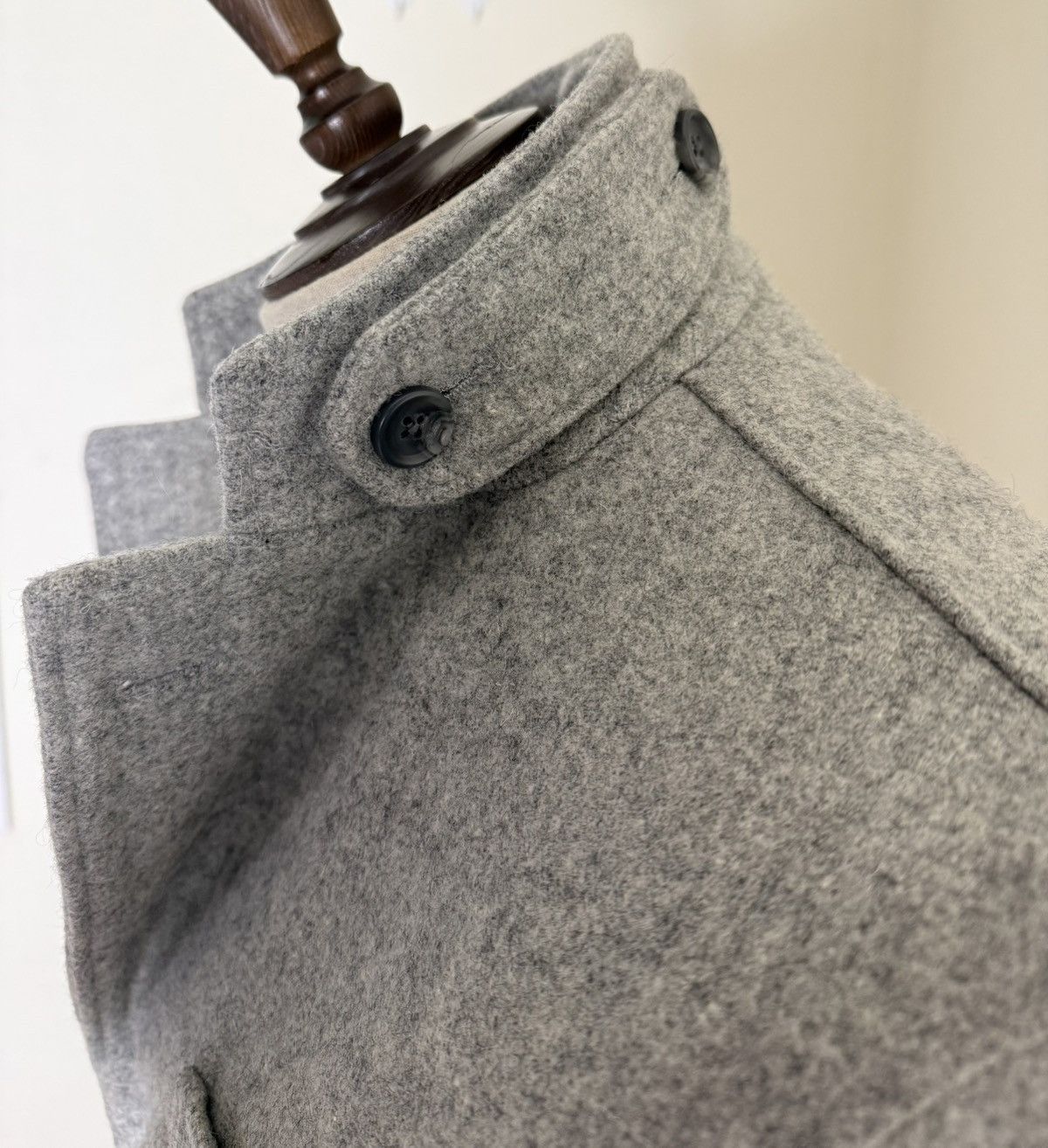Engineered Garments Engineered Garments Wool Hooded Coat Grey S USA Size US S / EU 44-46 / 1 - 3 Thumbnail
