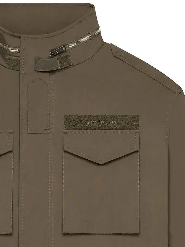 Givenchy o1w1db10325 M65 Parka in Olive Green Size US XL / EU 56 / 4 - 3 Thumbnail