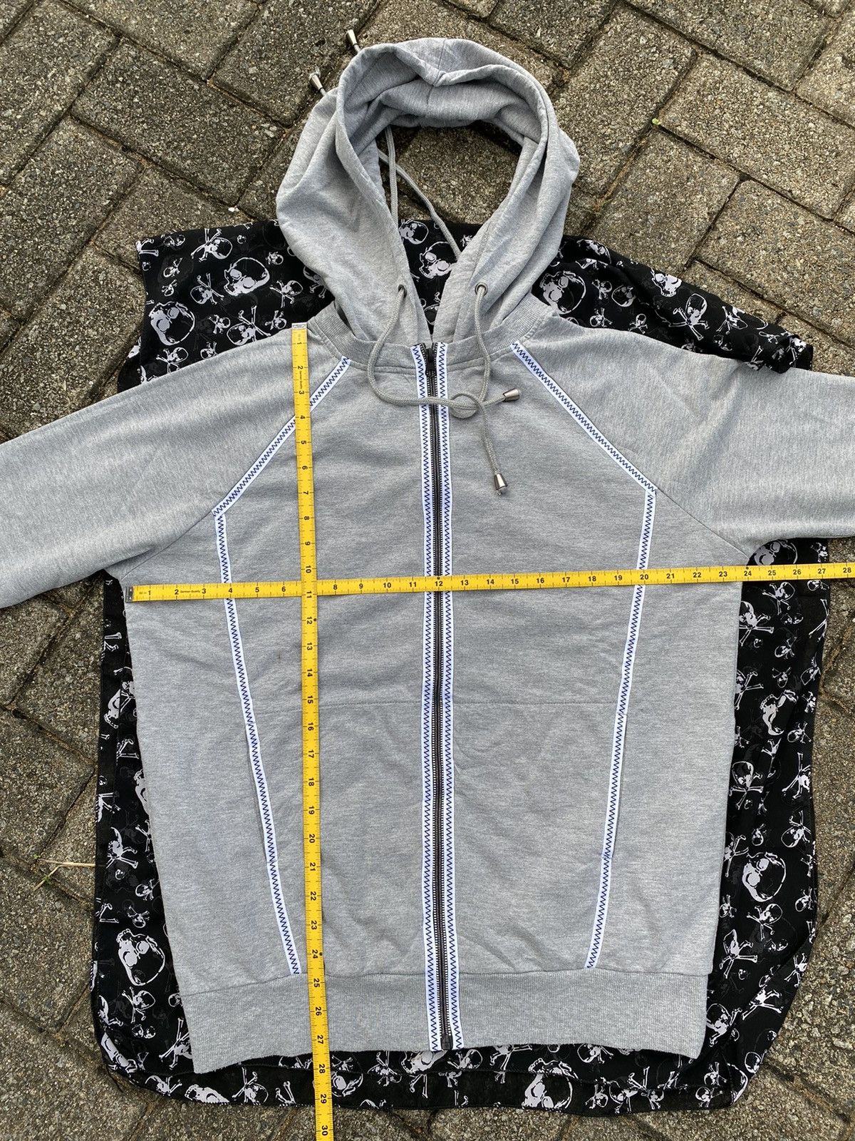 If Six Was Nine Kyoko Higa 2 Way 2 Side Hole & Hidden Hoodie to Sweatshirt Size L / US 10 / IT 46 - 22 Thumbnail