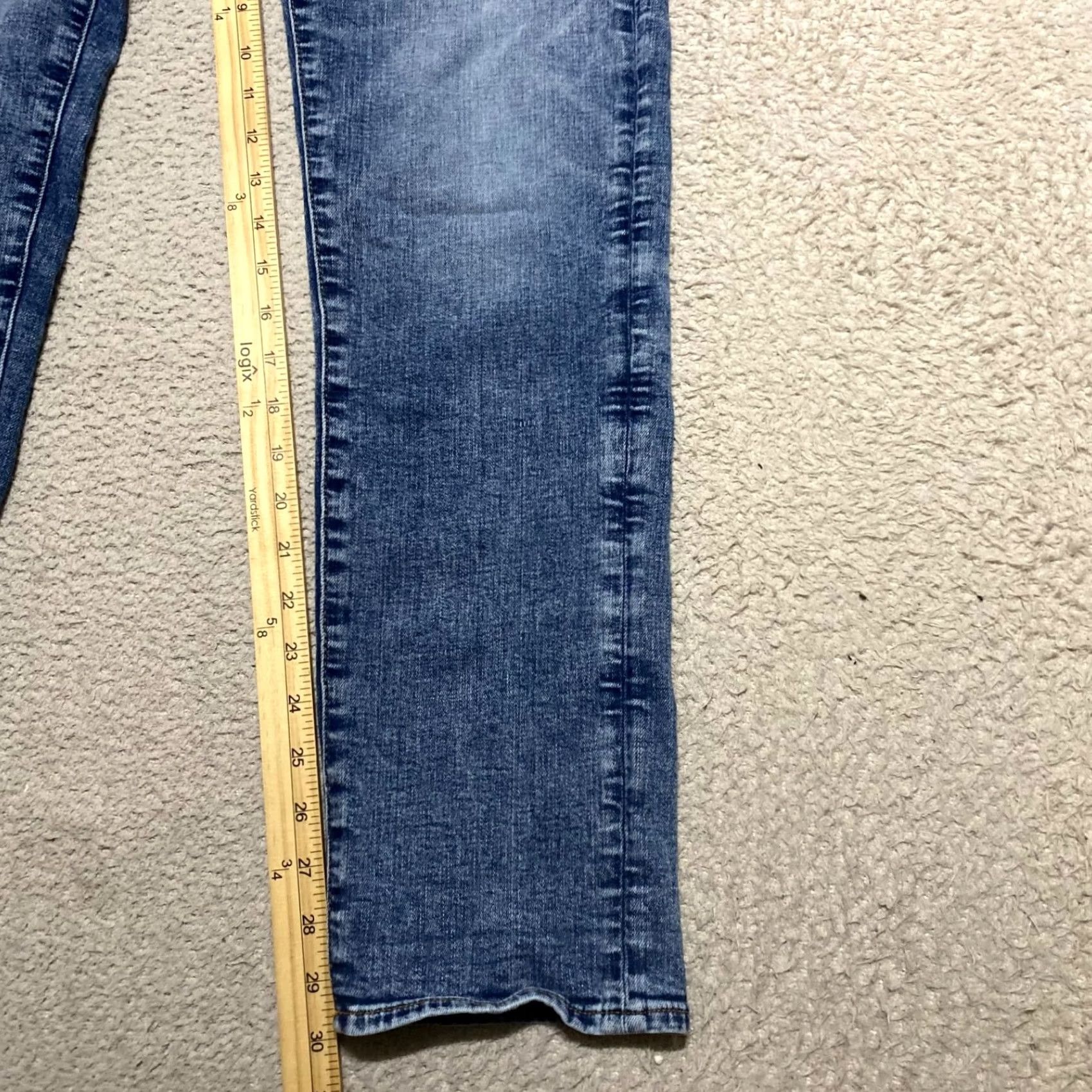 American Eagle Outfitters American Eagle Outfitters Jeans 32x32 Blue Denim Medium Wash Slim Straight Mid Rise Men's Jeans Size US 32 / EU 48 - 7 Thumbnail